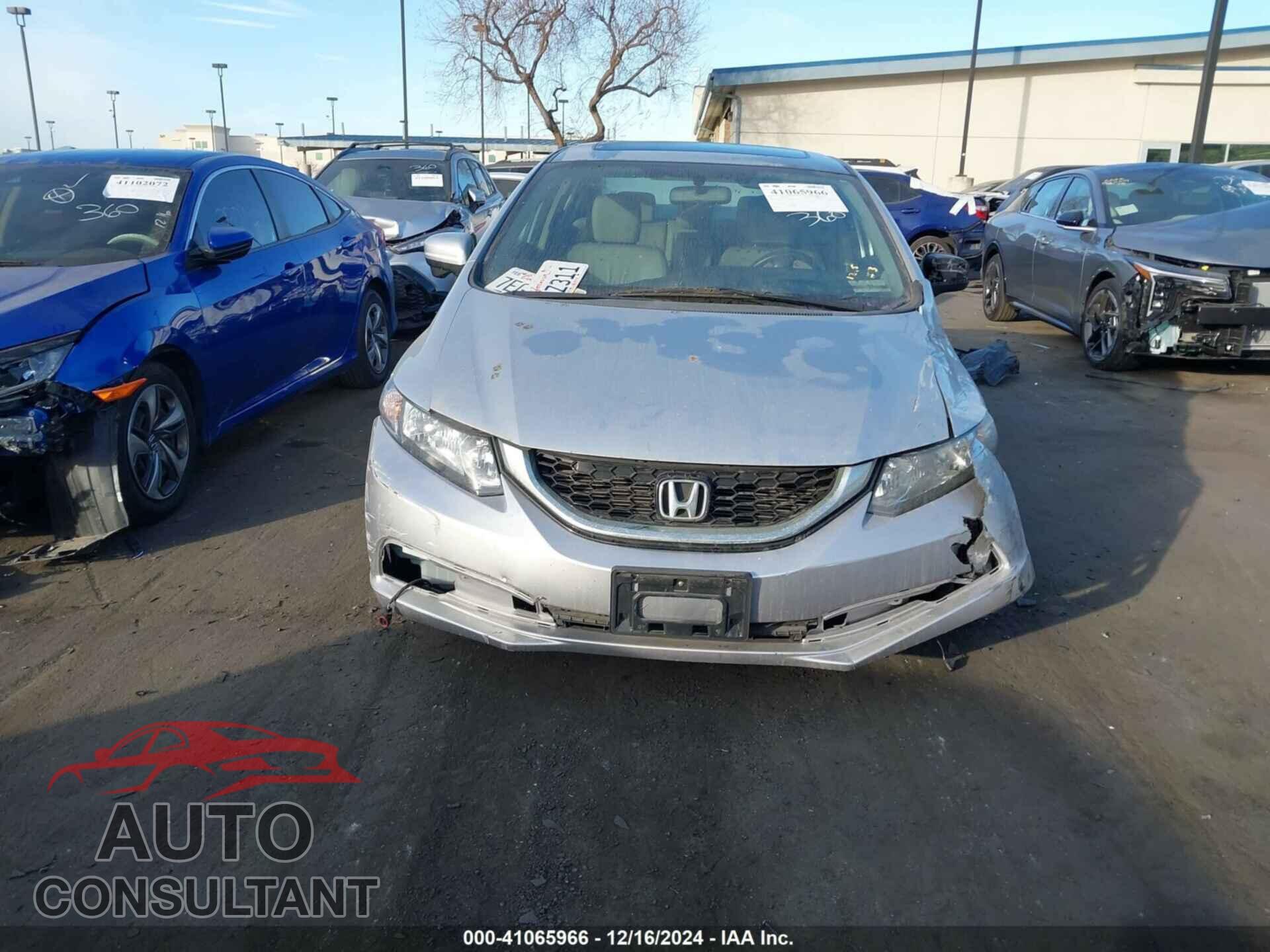 HONDA CIVIC 2014 - 19XFB2F90EE200090