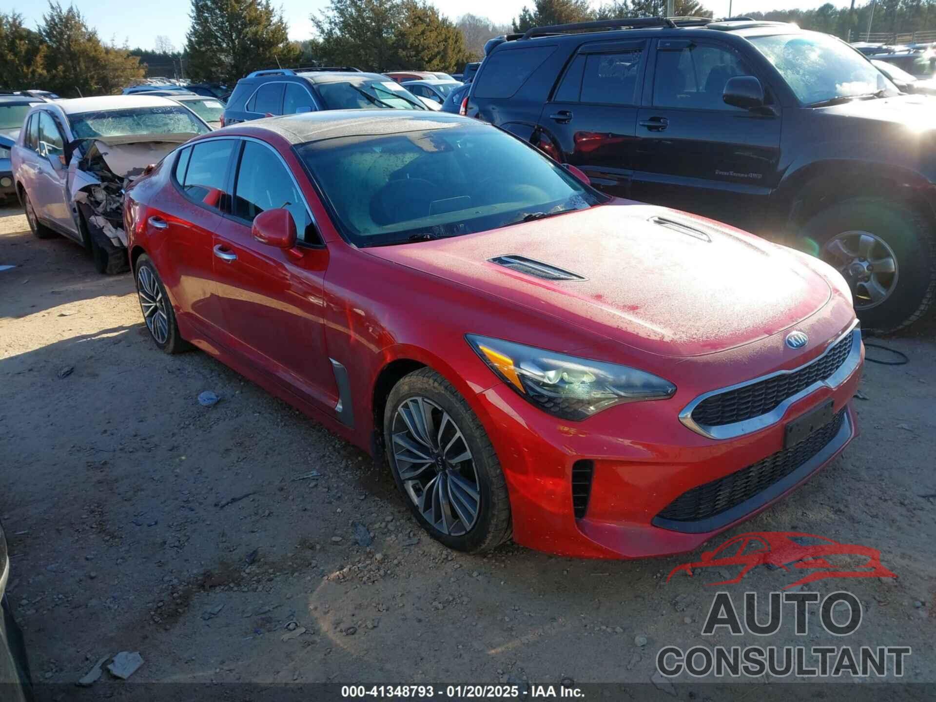 KIA STINGER 2019 - KNAE15LA2K6046124