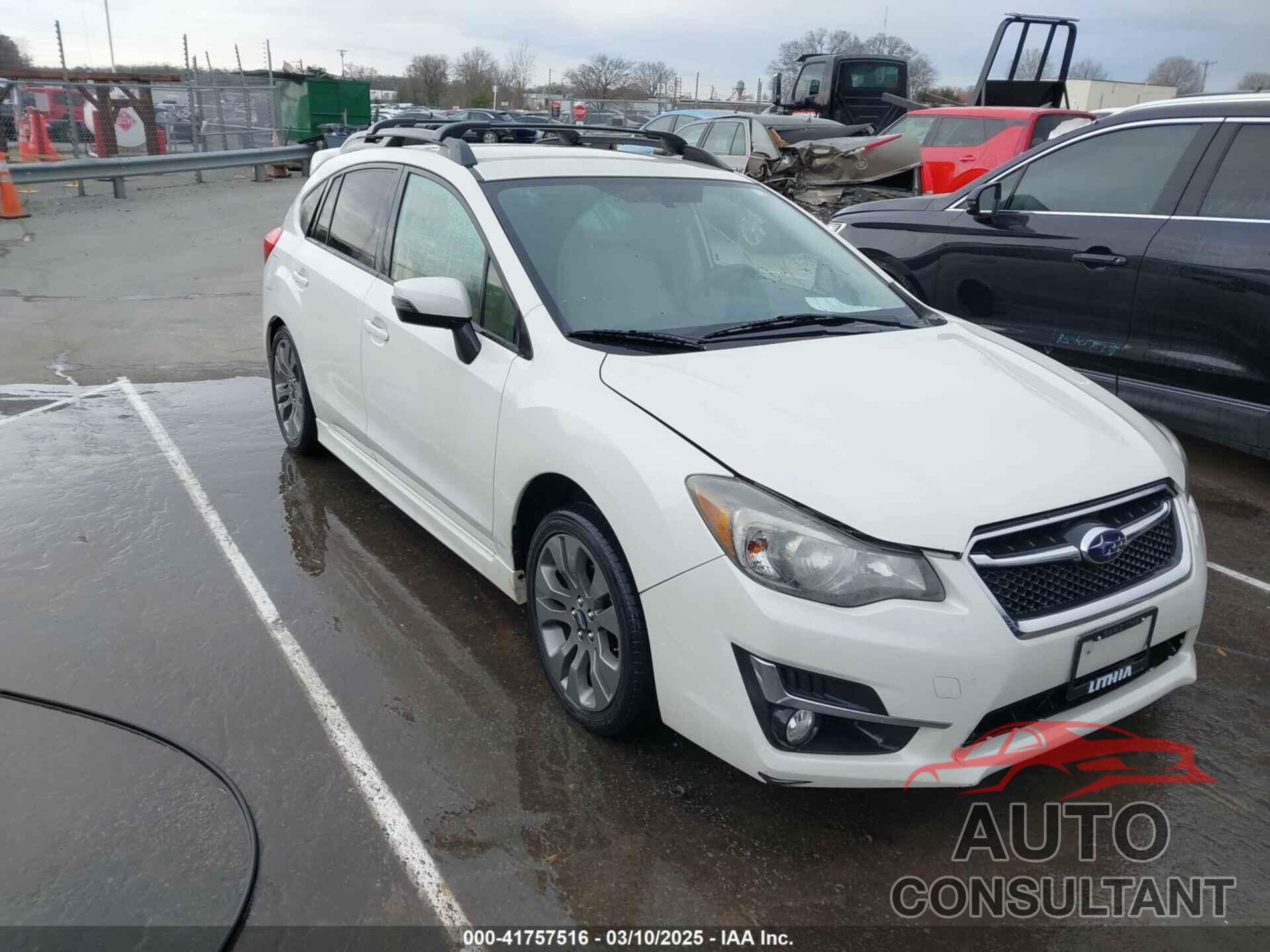 SUBARU IMPREZA 2016 - JF1GPAU69G8226800