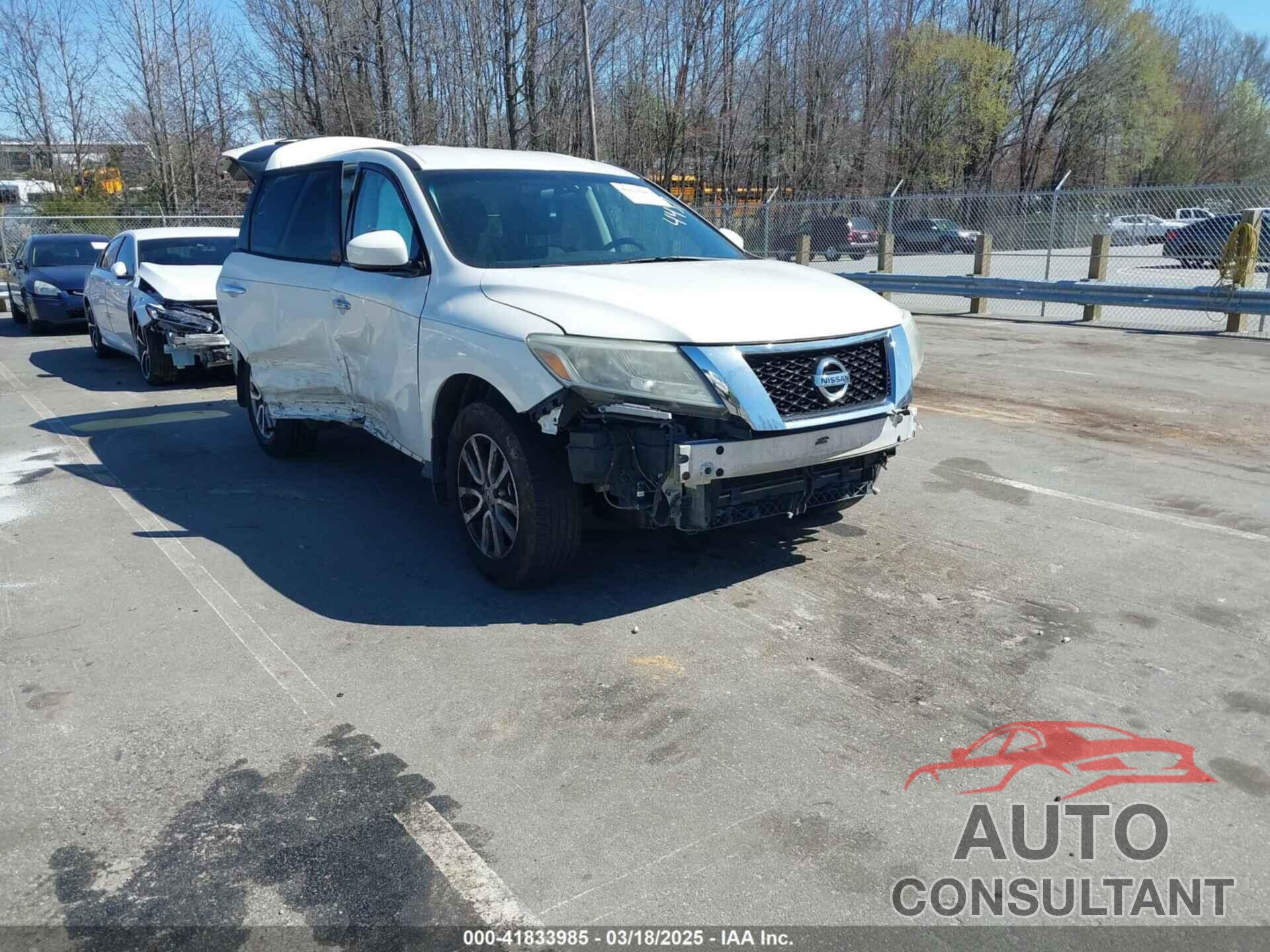 NISSAN PATHFINDER 2014 - 5N1AR2MM8EC734437