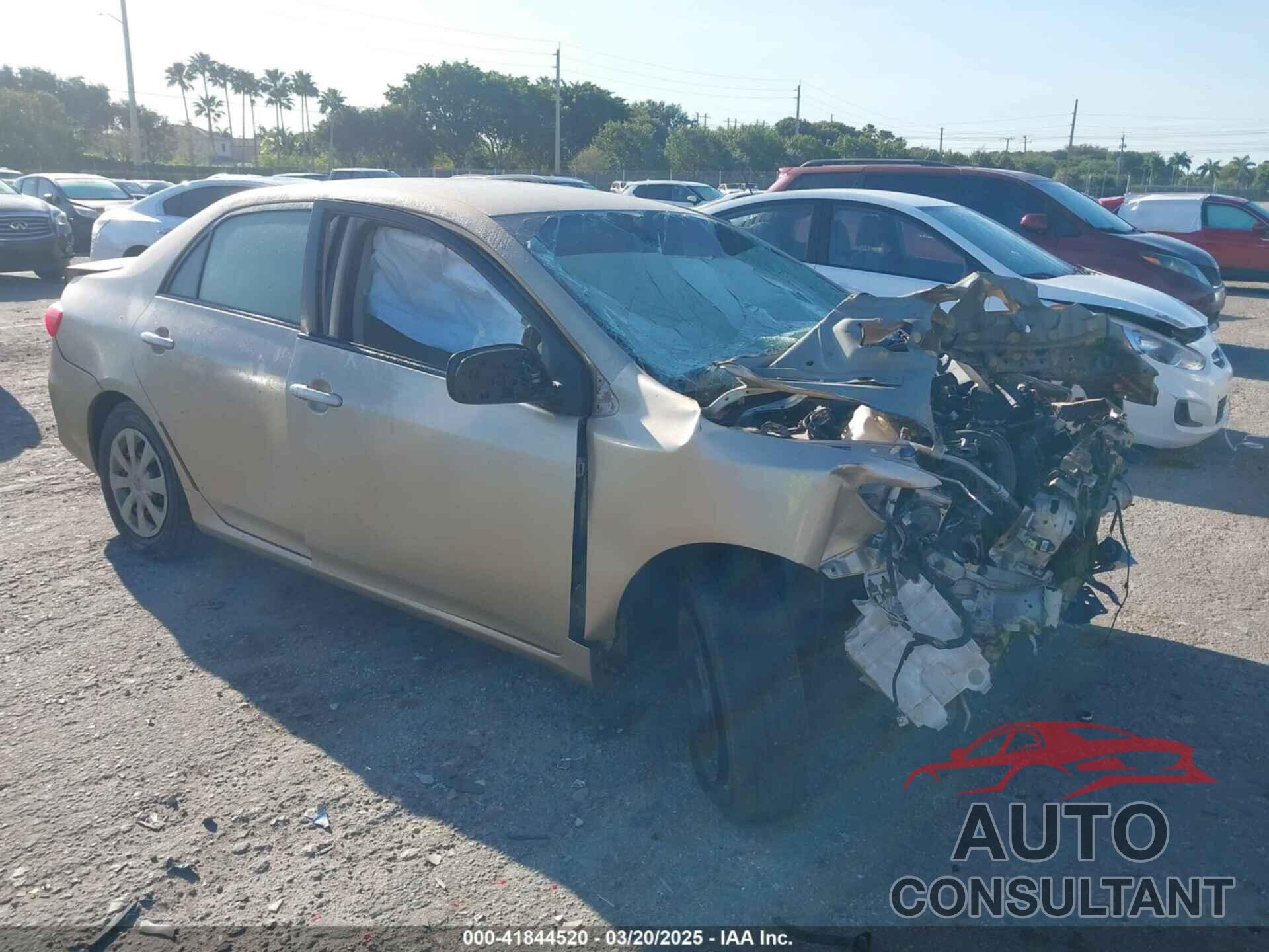 TOYOTA COROLLA 2011 - JTDBU4EE7B9130882