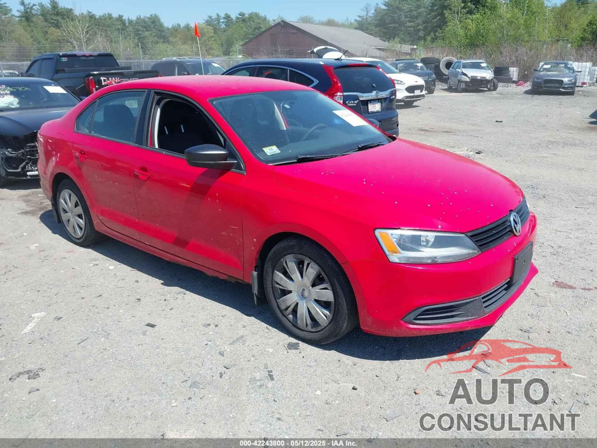 VOLKSWAGEN JETTA 2012 - 3VW1K7AJ3CM343852