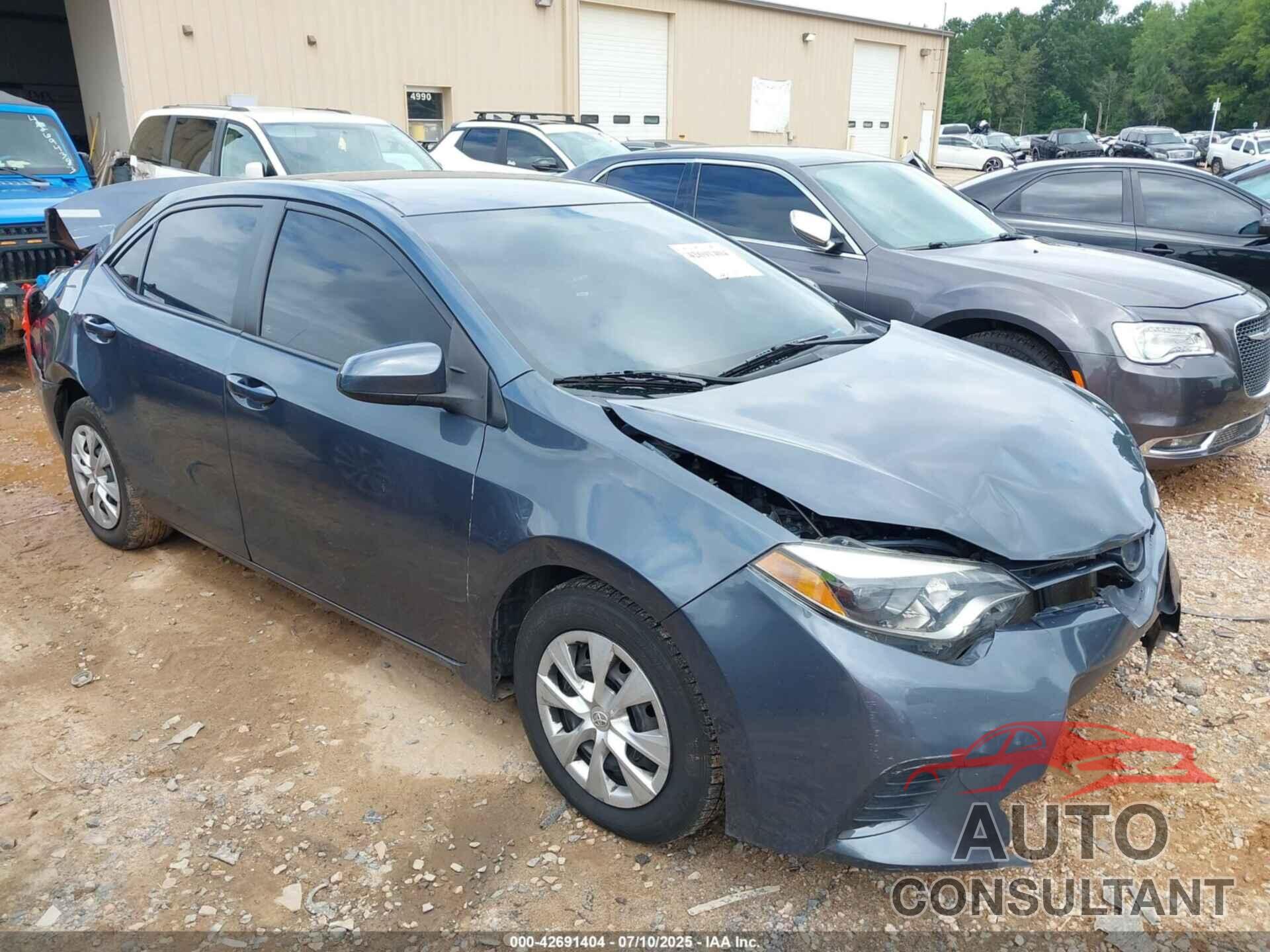 TOYOTA COROLLA 2016 - 2T1BURHEXGC524676