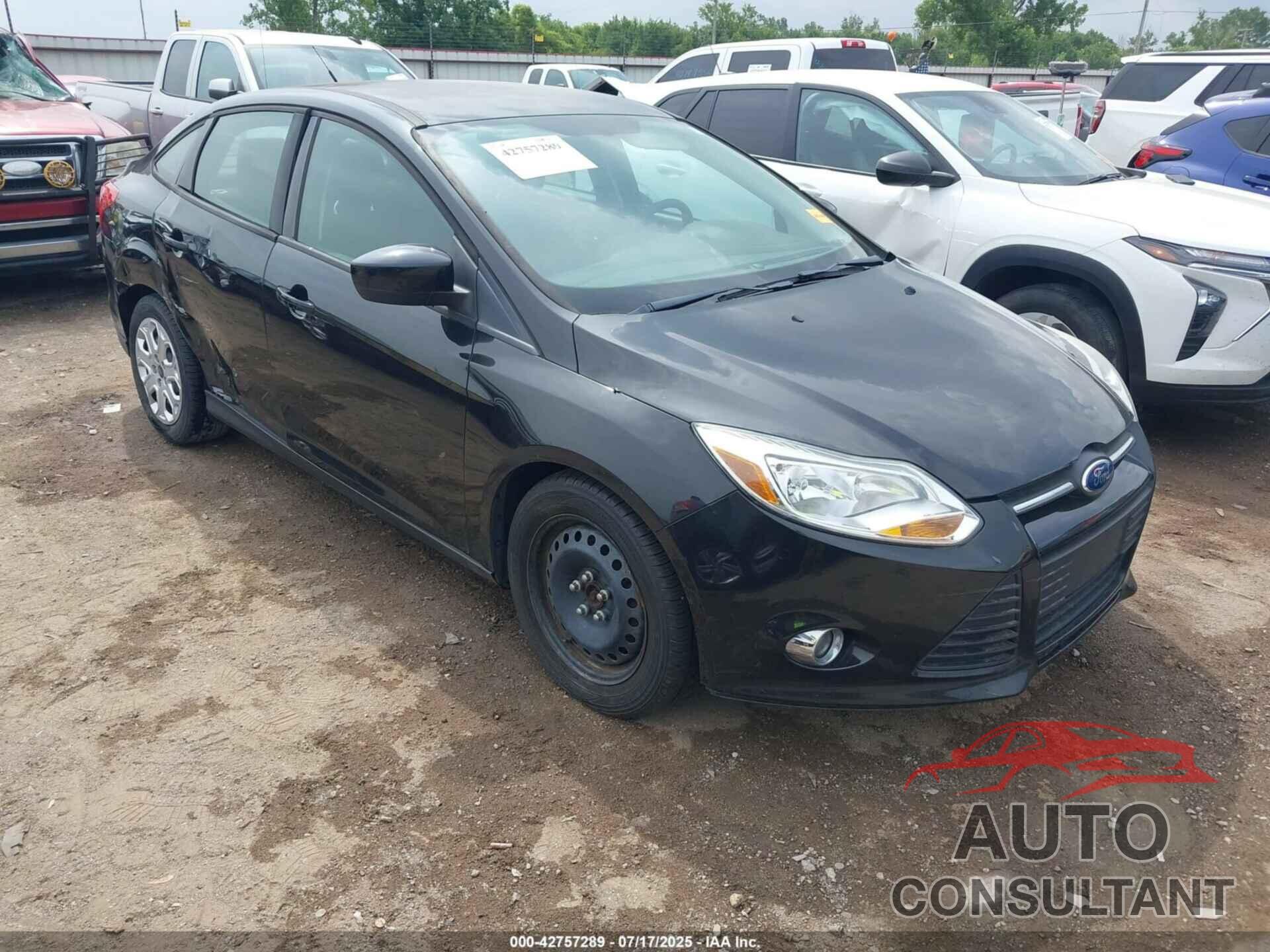 FORD FOCUS 2012 - 1FAHP3F20CL289835