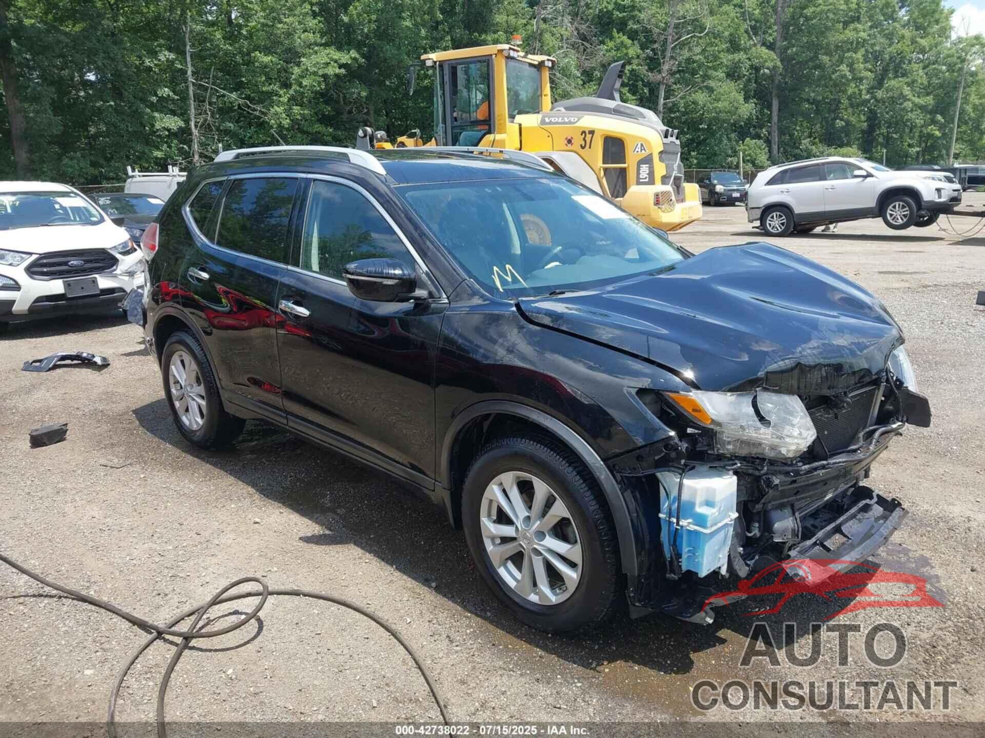 NISSAN ROGUE 2015 - KNMAT2MV3FP585895