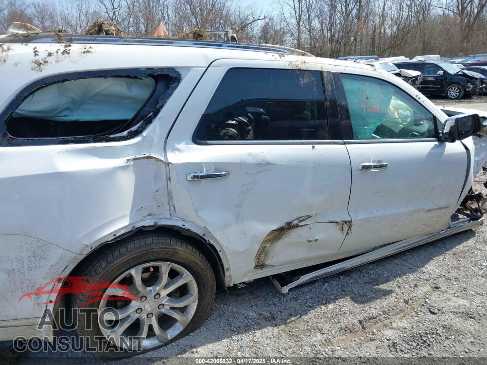 DODGE DURANGO 2017 - 1C4RDJEG2HC600908
