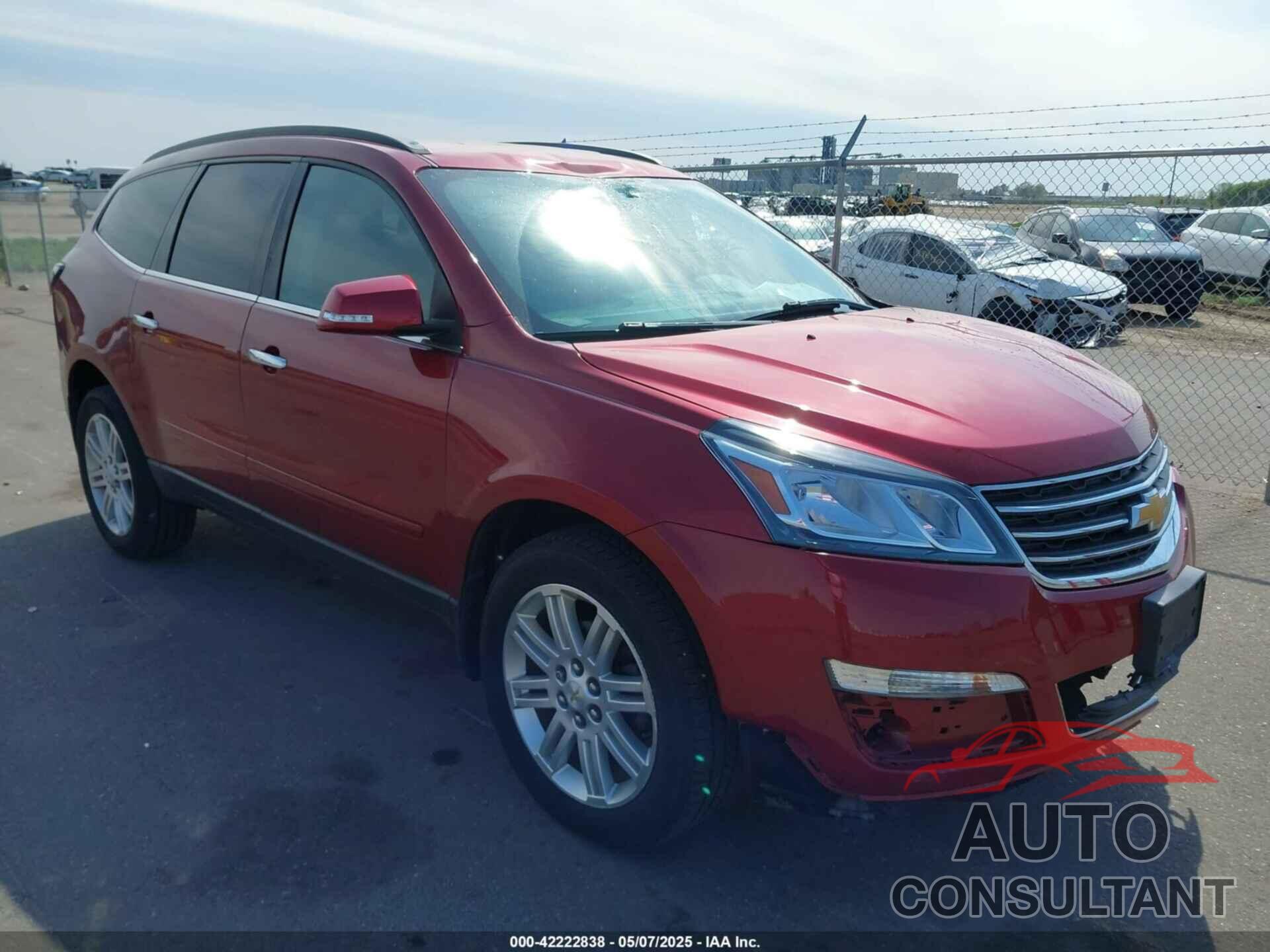 CHEVROLET TRAVERSE 2014 - 1GNKRGKD8EJ137378