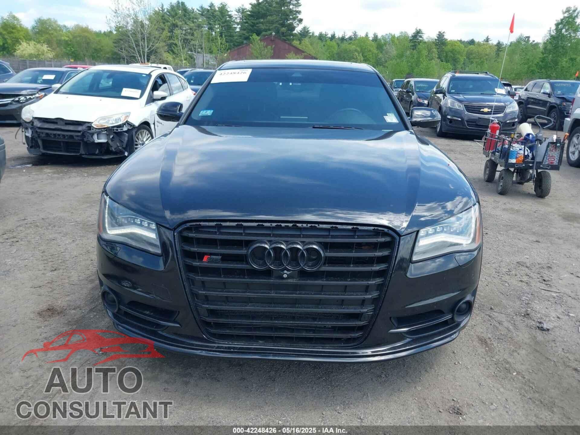 AUDI S8 2013 - WAUD2AFD0DN010609