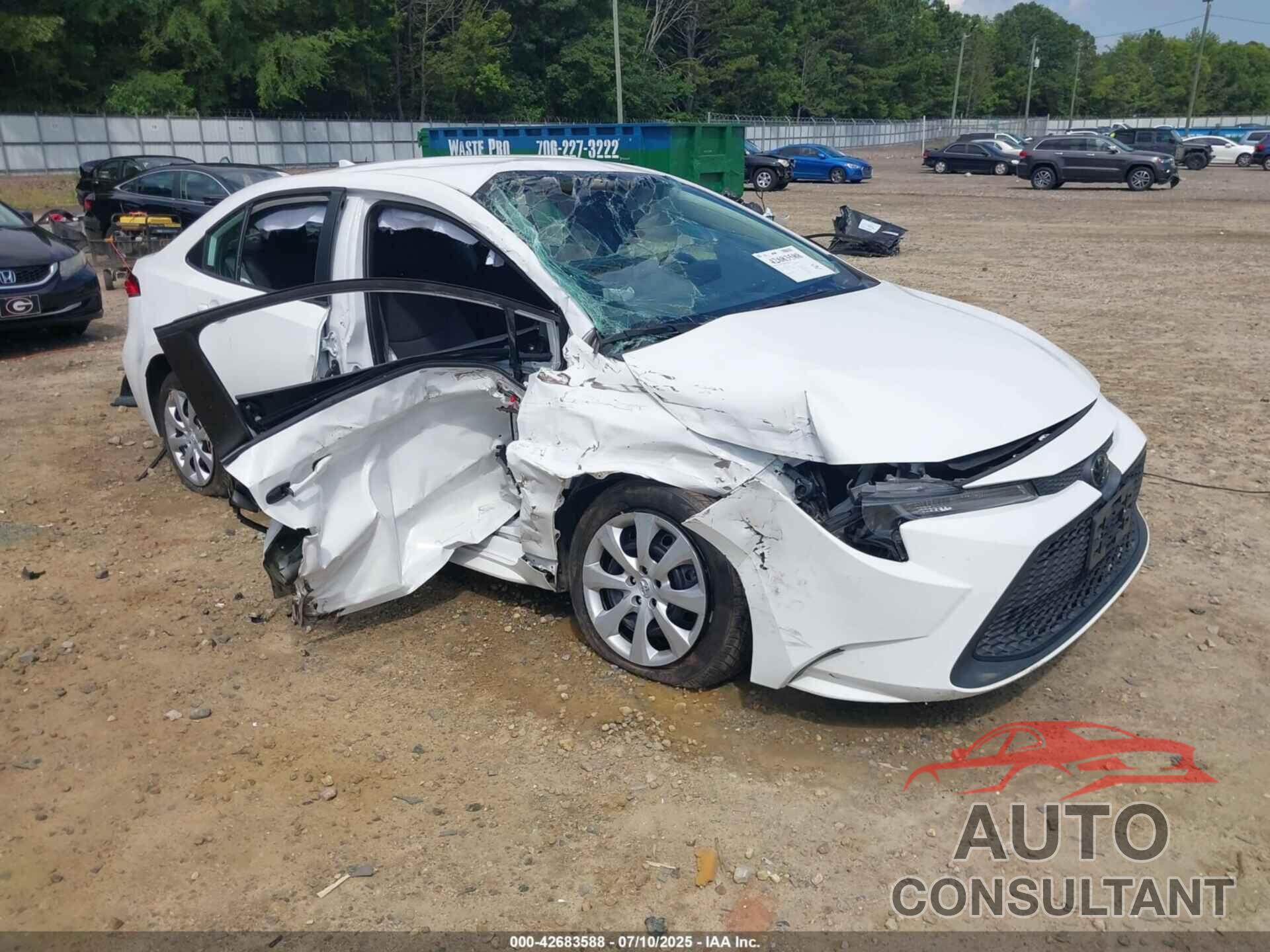 TOYOTA COROLLA 2022 - 5YFEPMAE1NP299482
