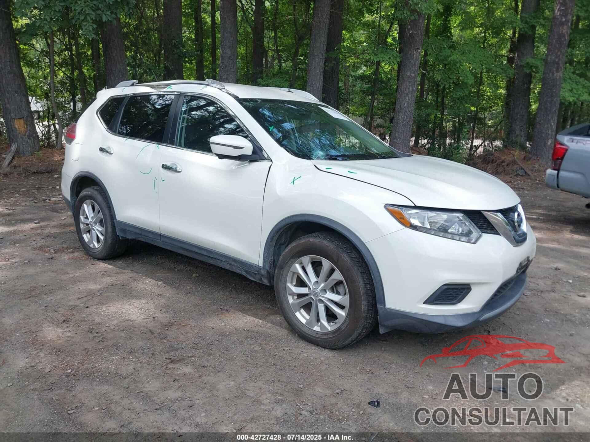 NISSAN ROGUE 2016 - KNMAT2MV7GP717977