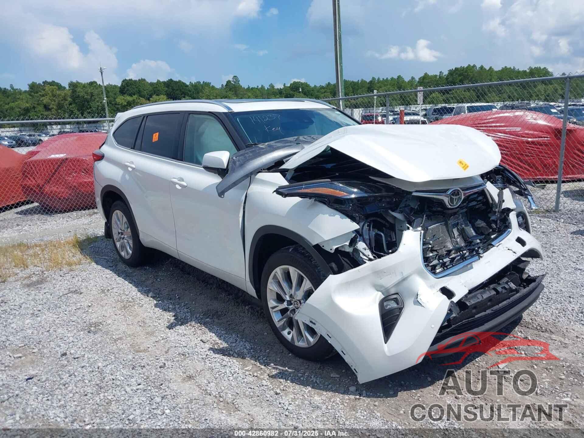 TOYOTA HIGHLANDER 2022 - 5TDYZRAH2NS141237