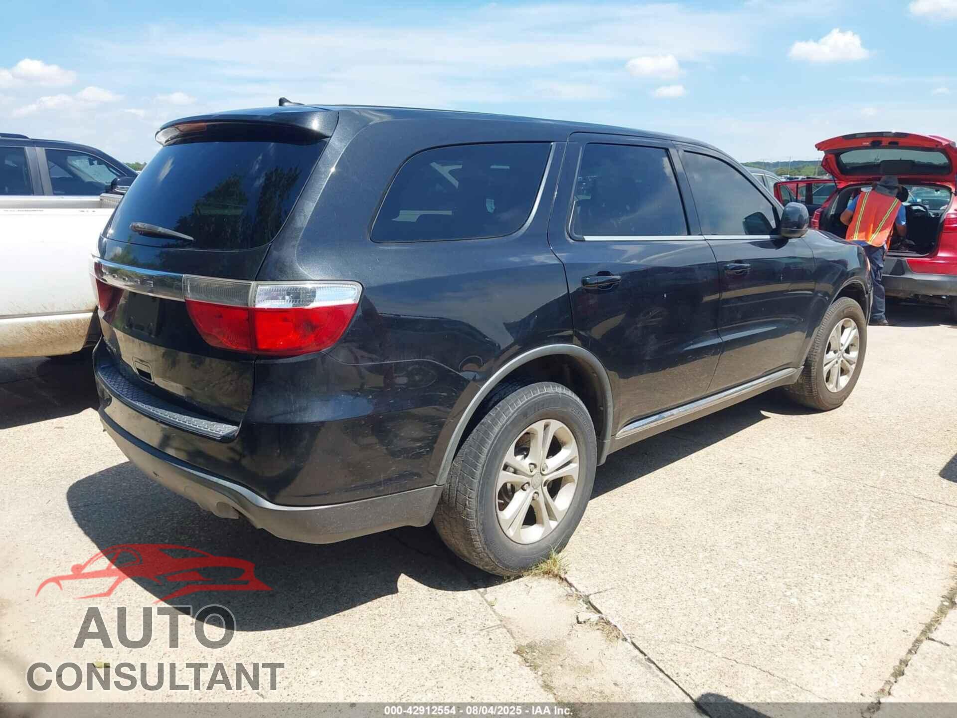 DODGE DURANGO 2012 - 1C4RDJAG3CC271411