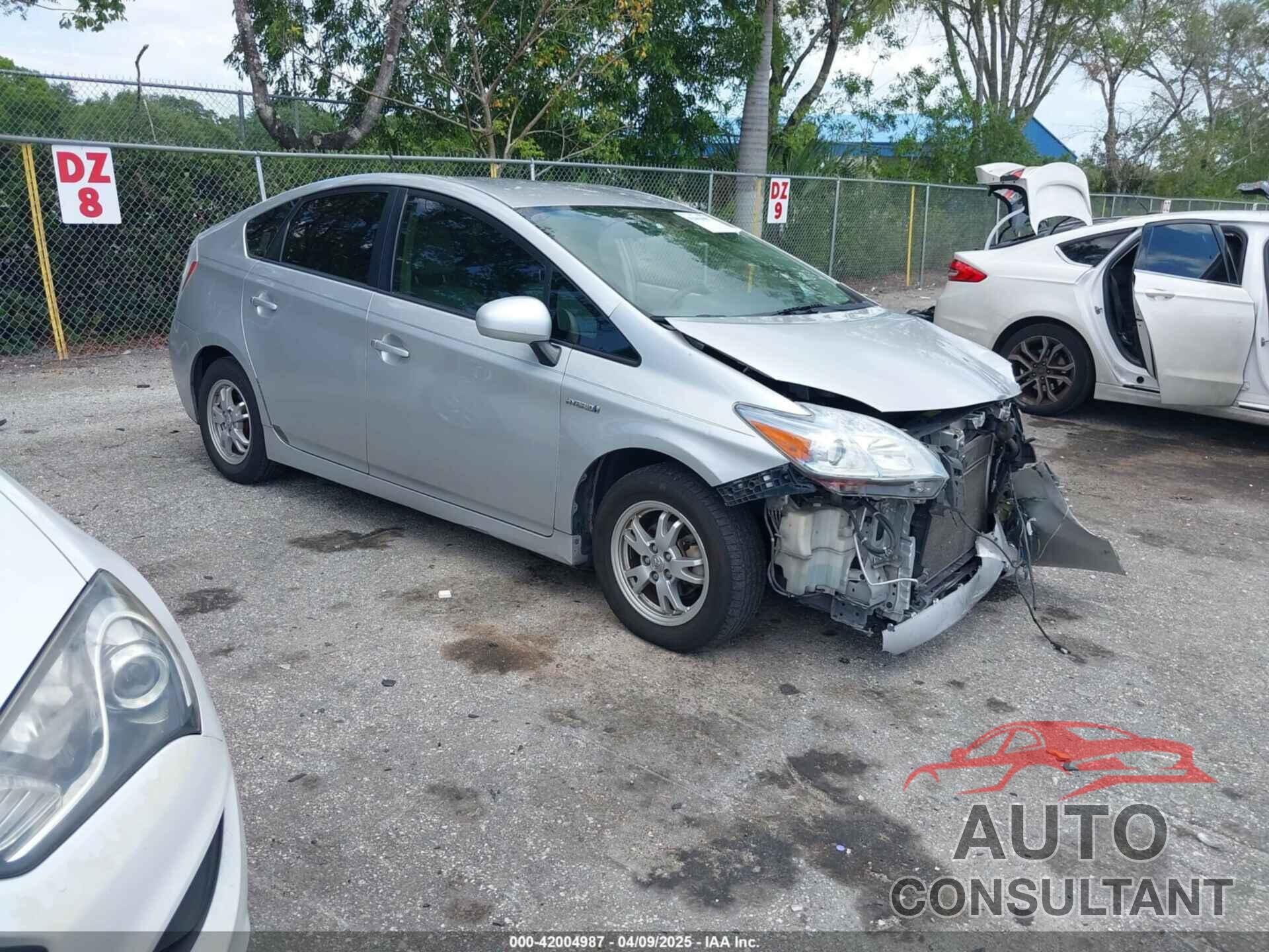 TOYOTA PRIUS 2011 - JTDKN3DU3B5327412