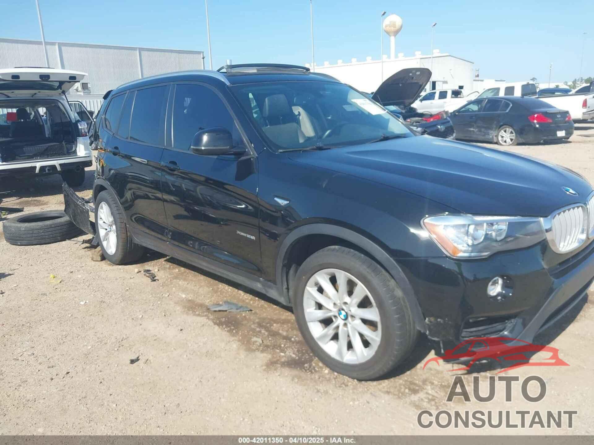 BMW X3 2017 - 5UXWX9C3XH0W74554