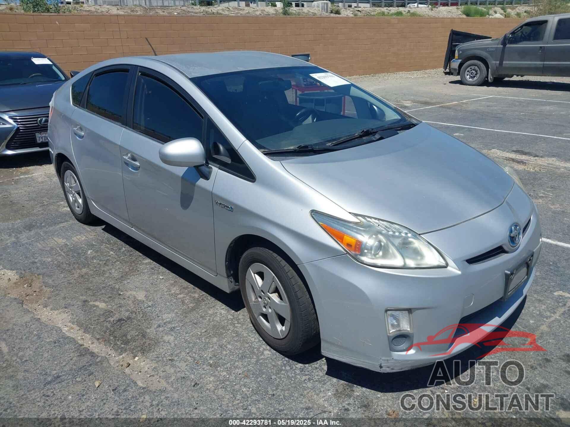 TOYOTA PRIUS 2010 - JTDKN3DU8A0076222