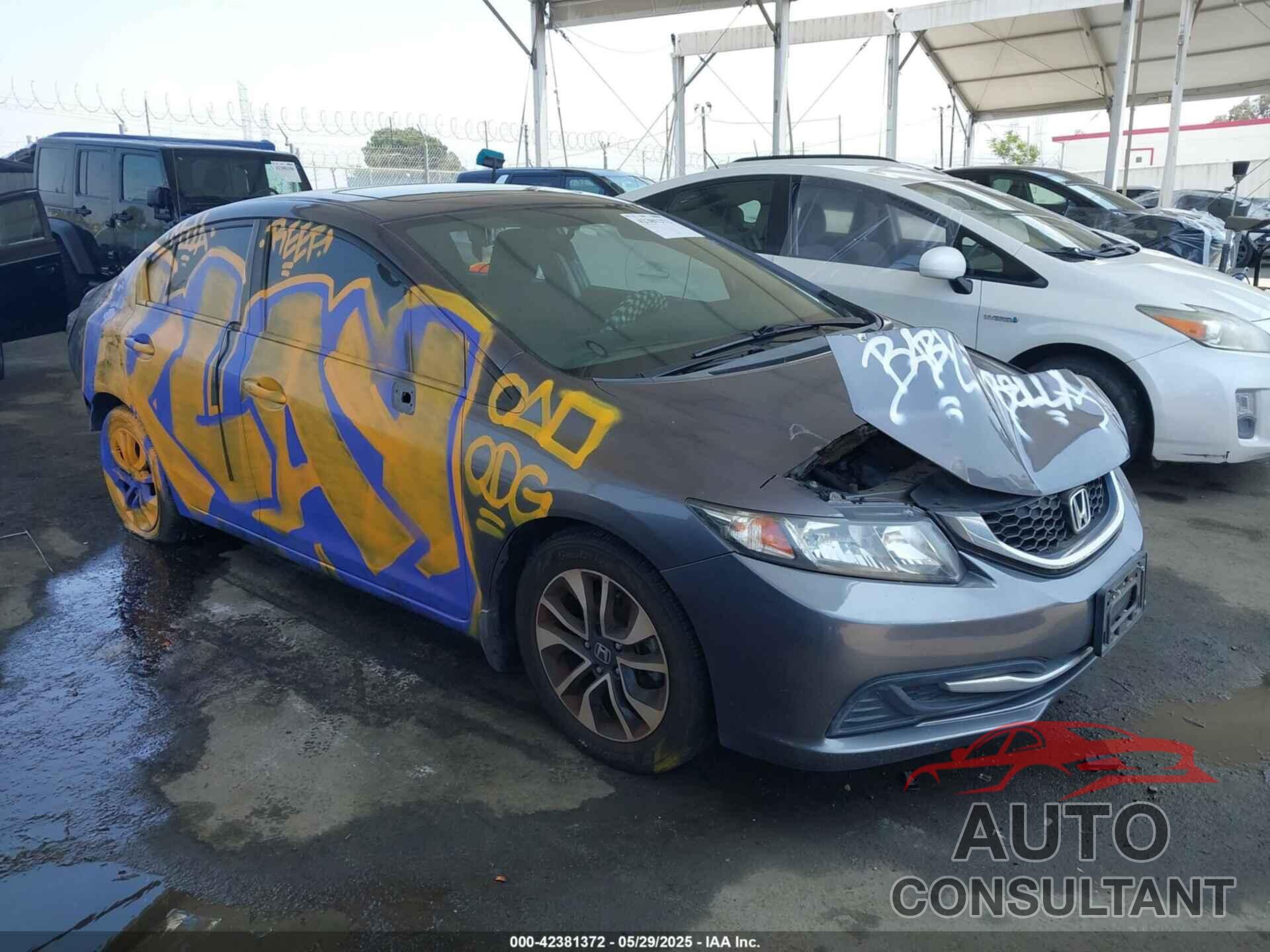 HONDA CIVIC 2015 - 19XFB2F8XFE251718