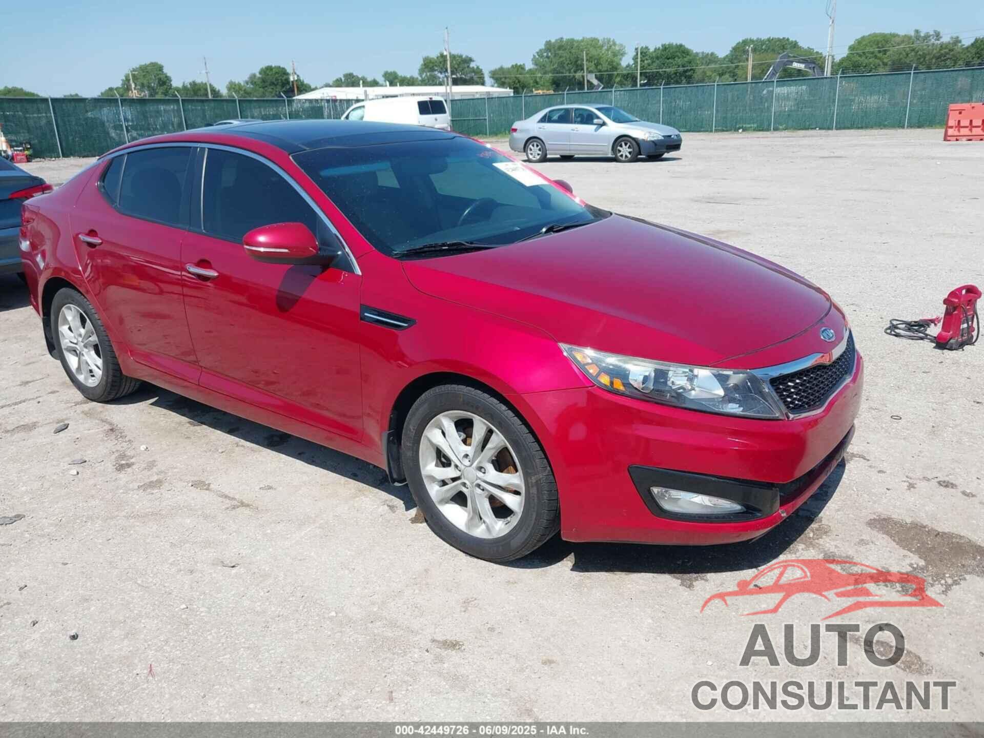 KIA OPTIMA 2012 - 5XXGN4A77CG013494