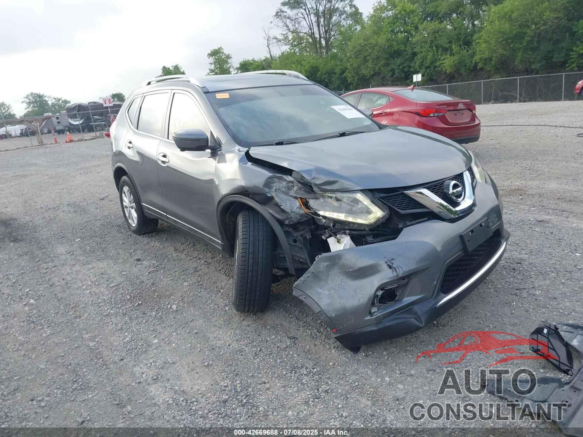 NISSAN ROGUE 2016 - 5N1AT2MV4GC860887