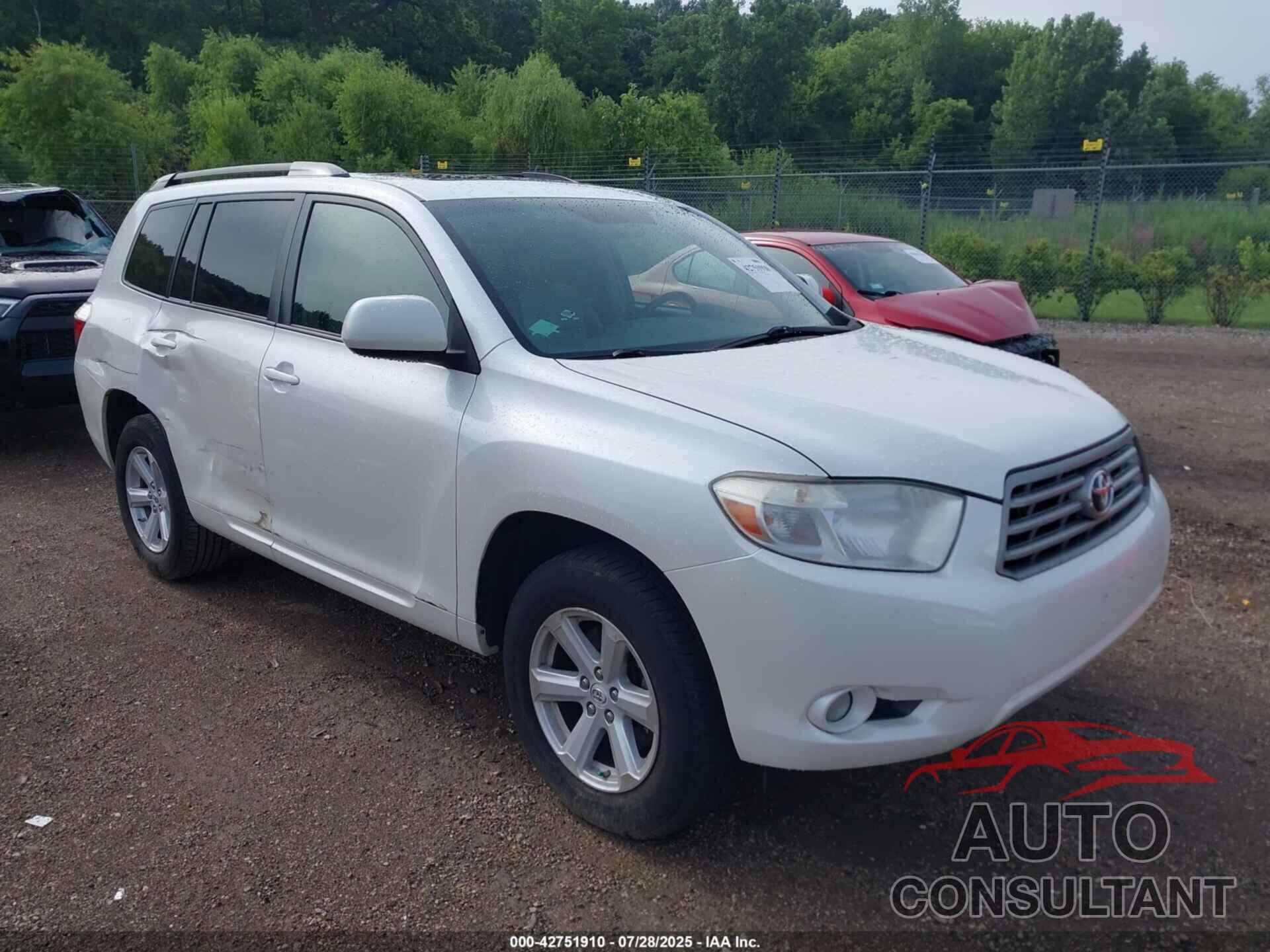 TOYOTA HIGHLANDER 2010 - 5TDJK3EH5AS029507