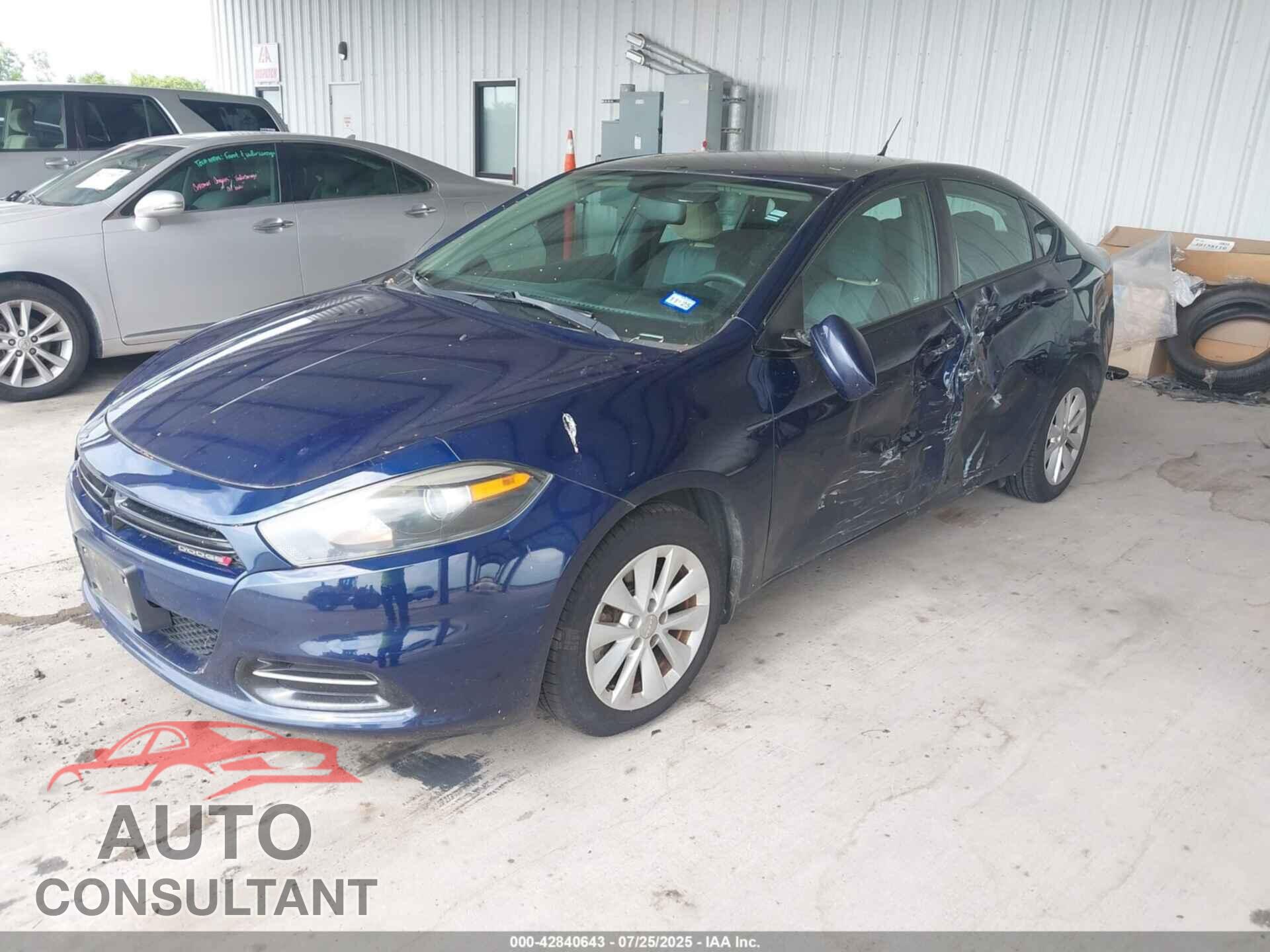 DODGE DART 2014 - 1C3CDFBB8ED672122