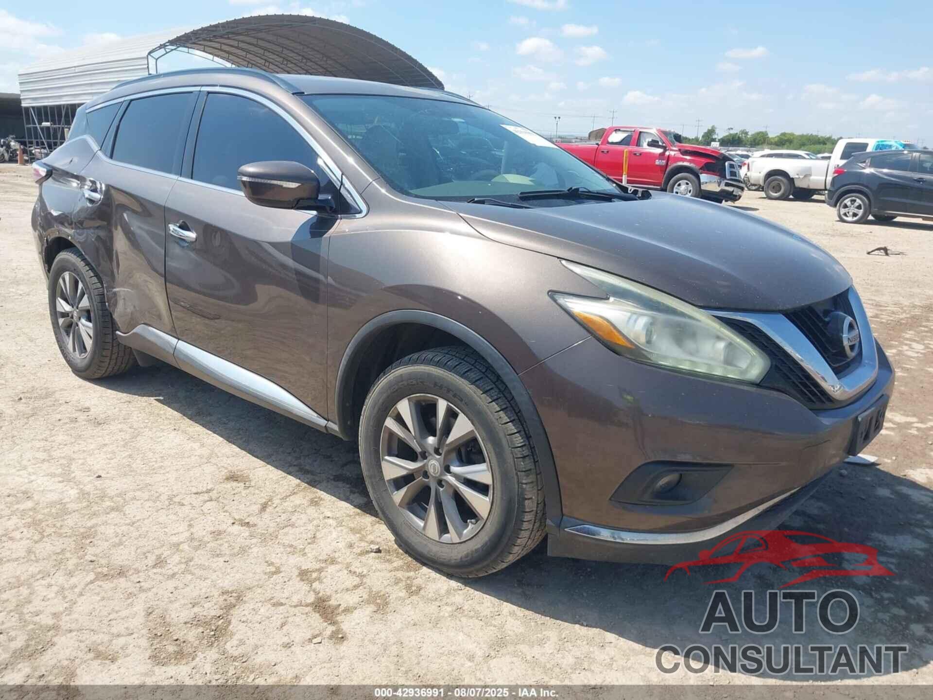 NISSAN MURANO 2015 - 5N1AZ2MH8FN218023