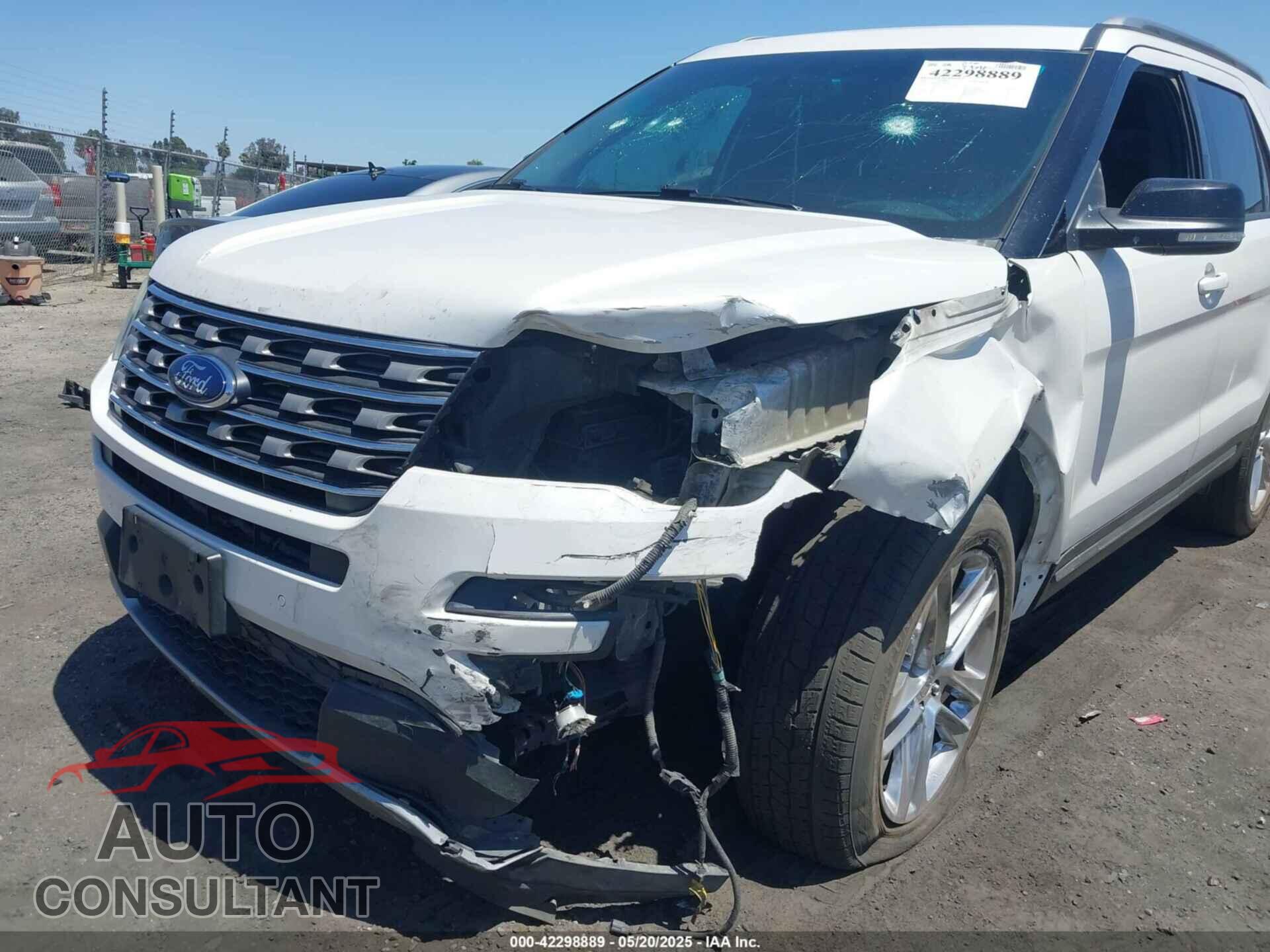 FORD EXPLORER 2016 - 1FM5K7D89GGB72792