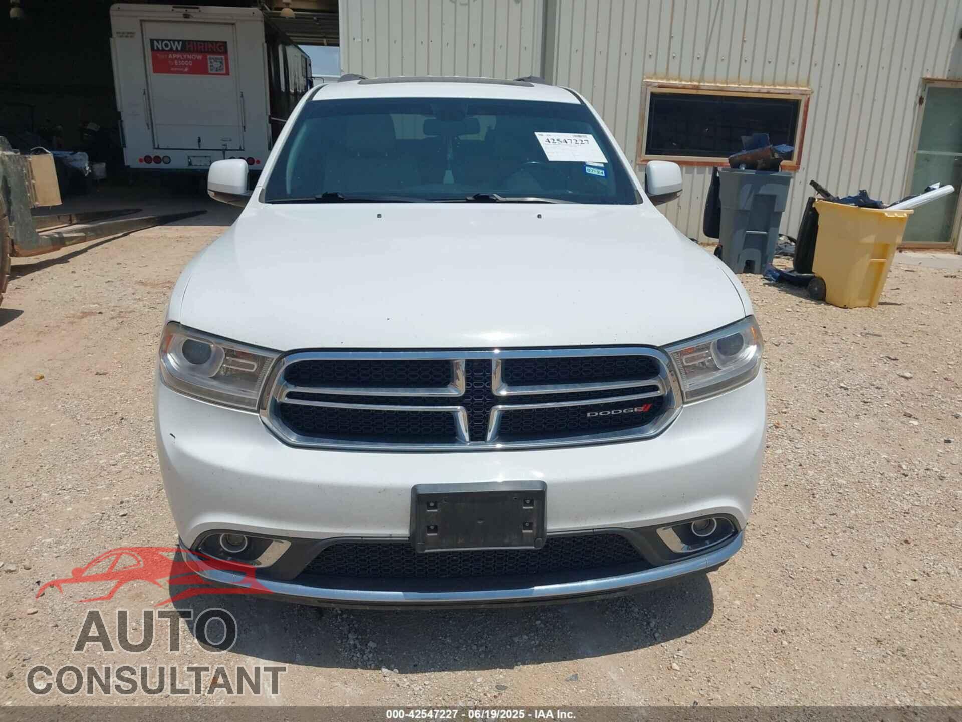 DODGE DURANGO 2015 - 1C4RDHDG3FC742983