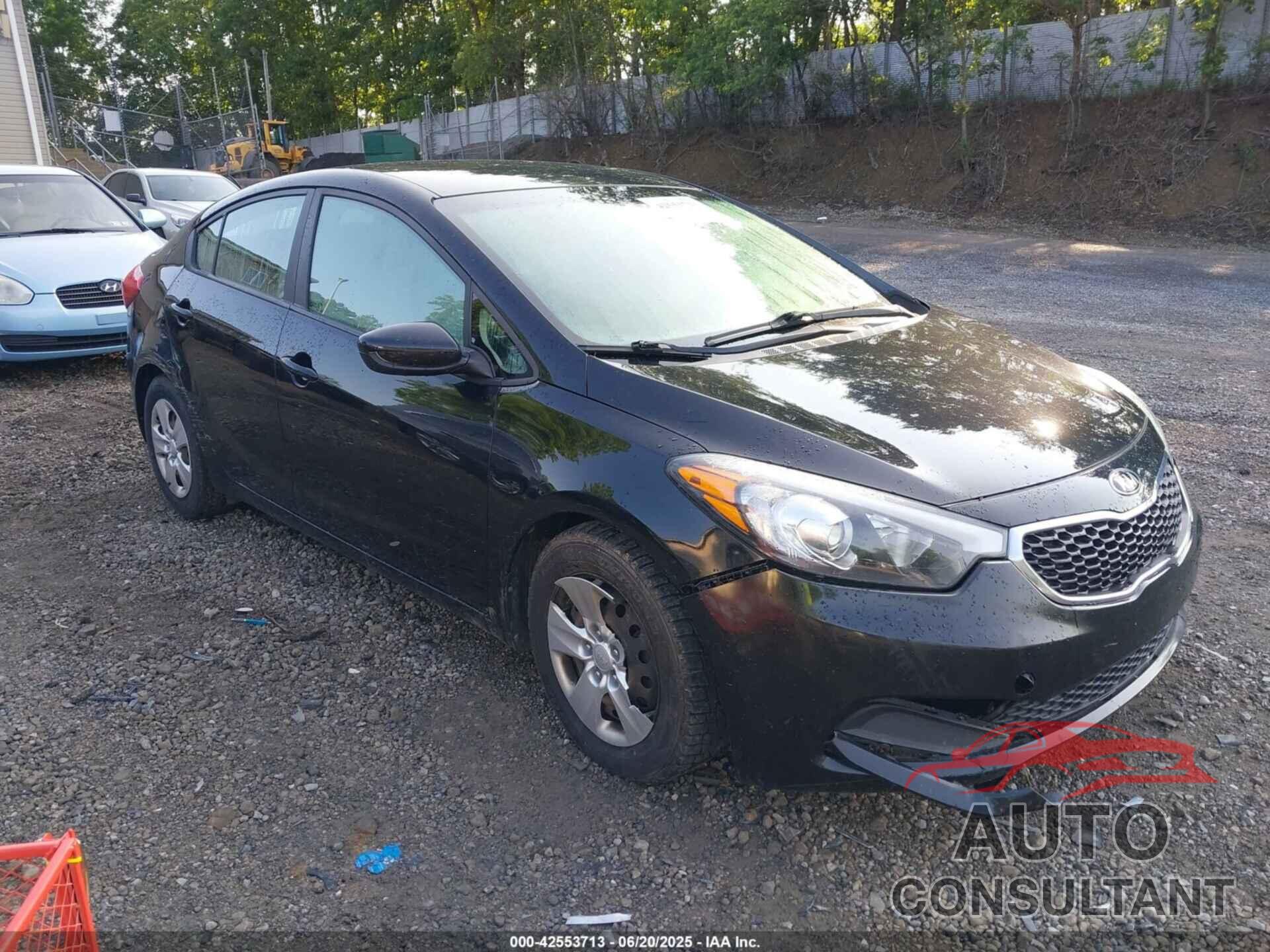 KIA FORTE 2016 - KNAFK4A60G5619061