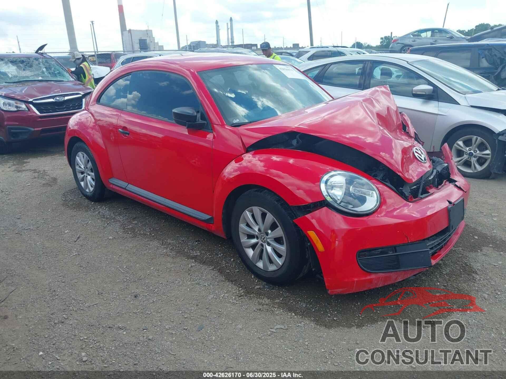 VOLKSWAGEN BEETLE 2014 - 3VWFP7ATXEM627653