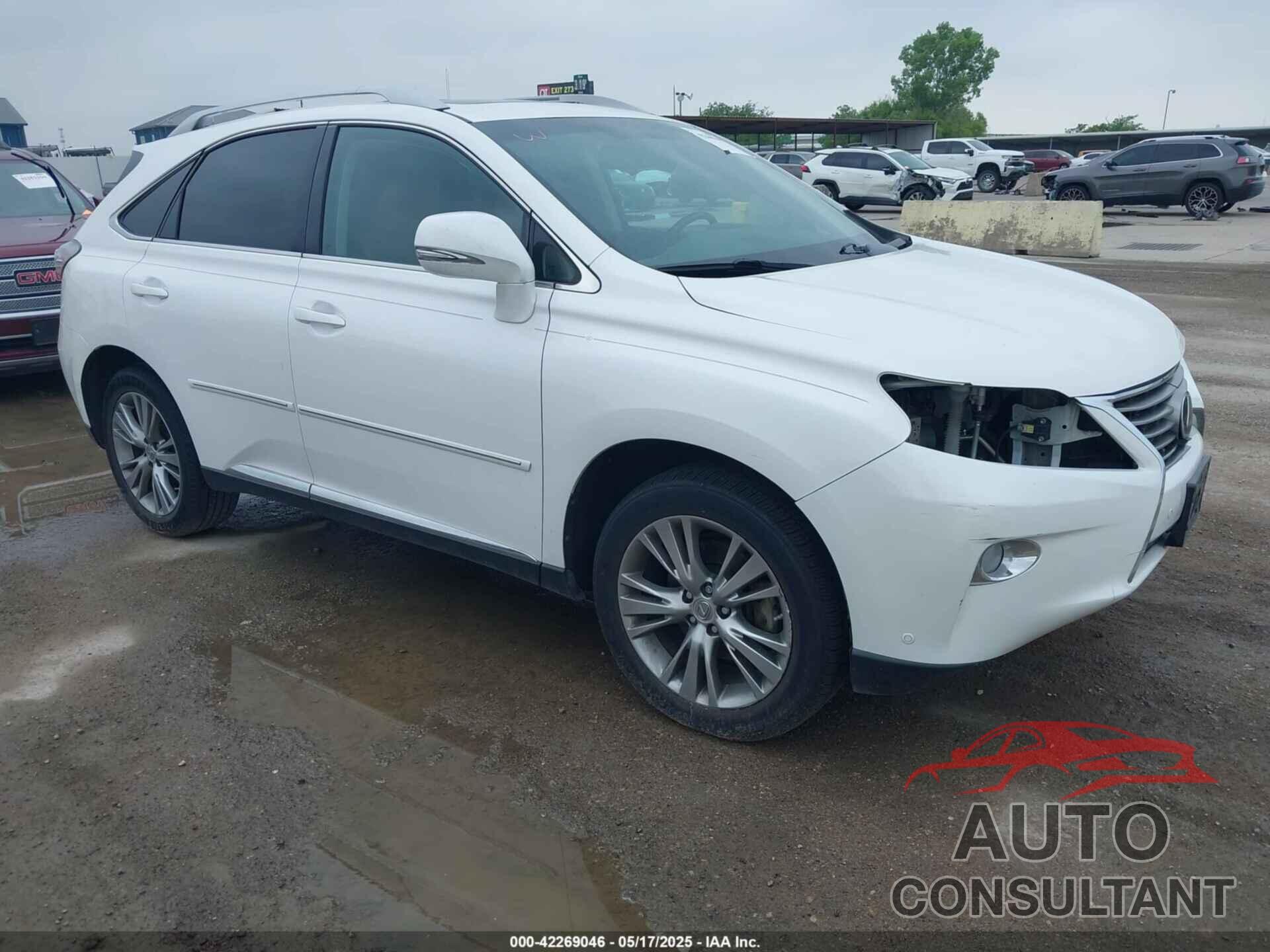 LEXUS RX 350 2014 - 2T2ZK1BAXEC133032