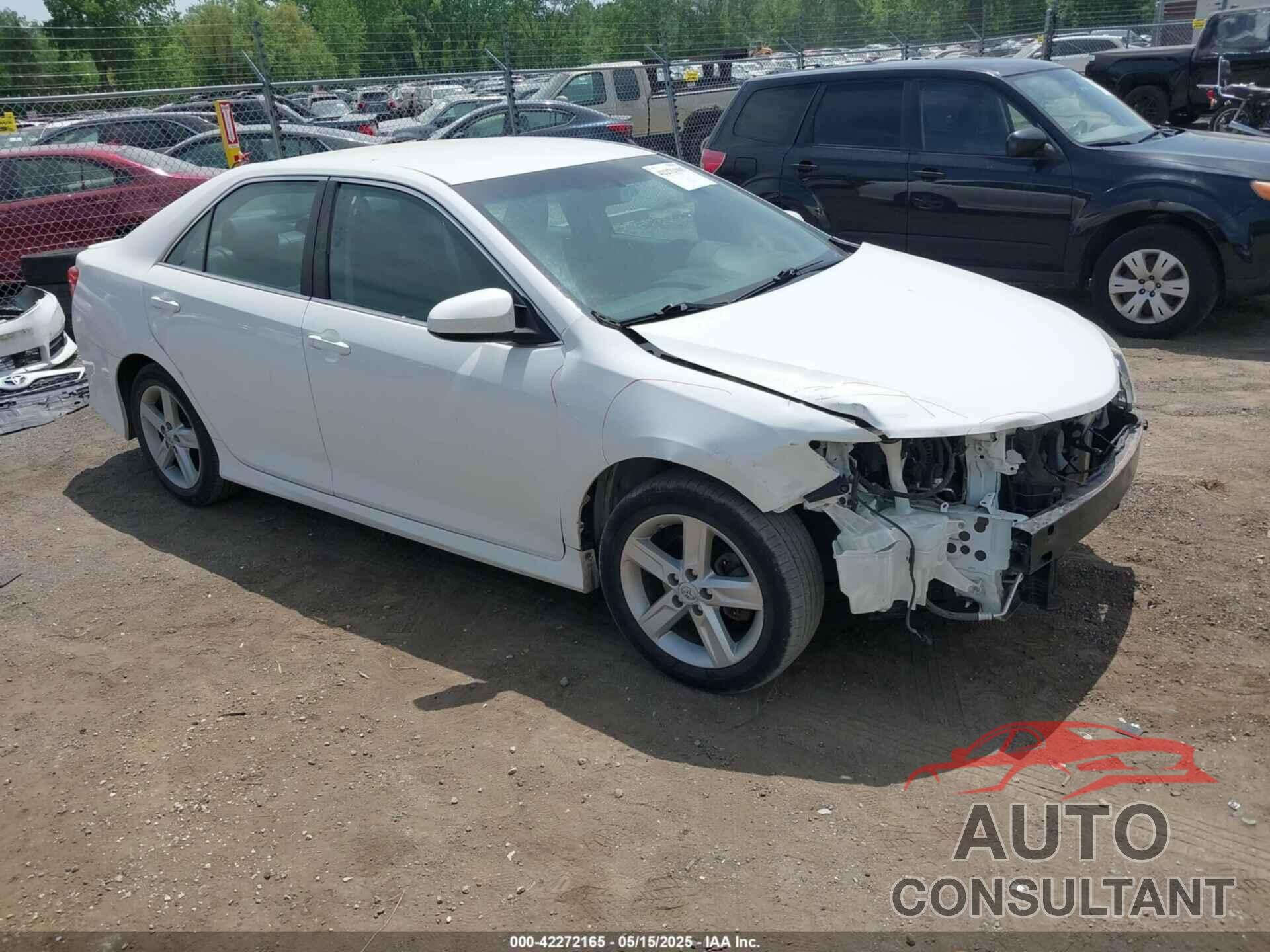 TOYOTA CAMRY 2012 - 4T1BF1FK8CU106713