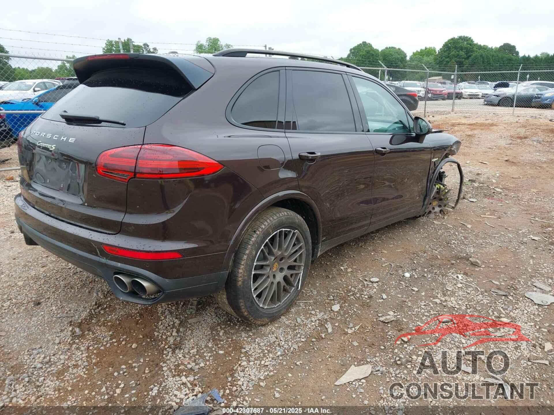 PORSCHE CAYENNE E-HYBRID 2017 - WP1AE2A24HLA72703