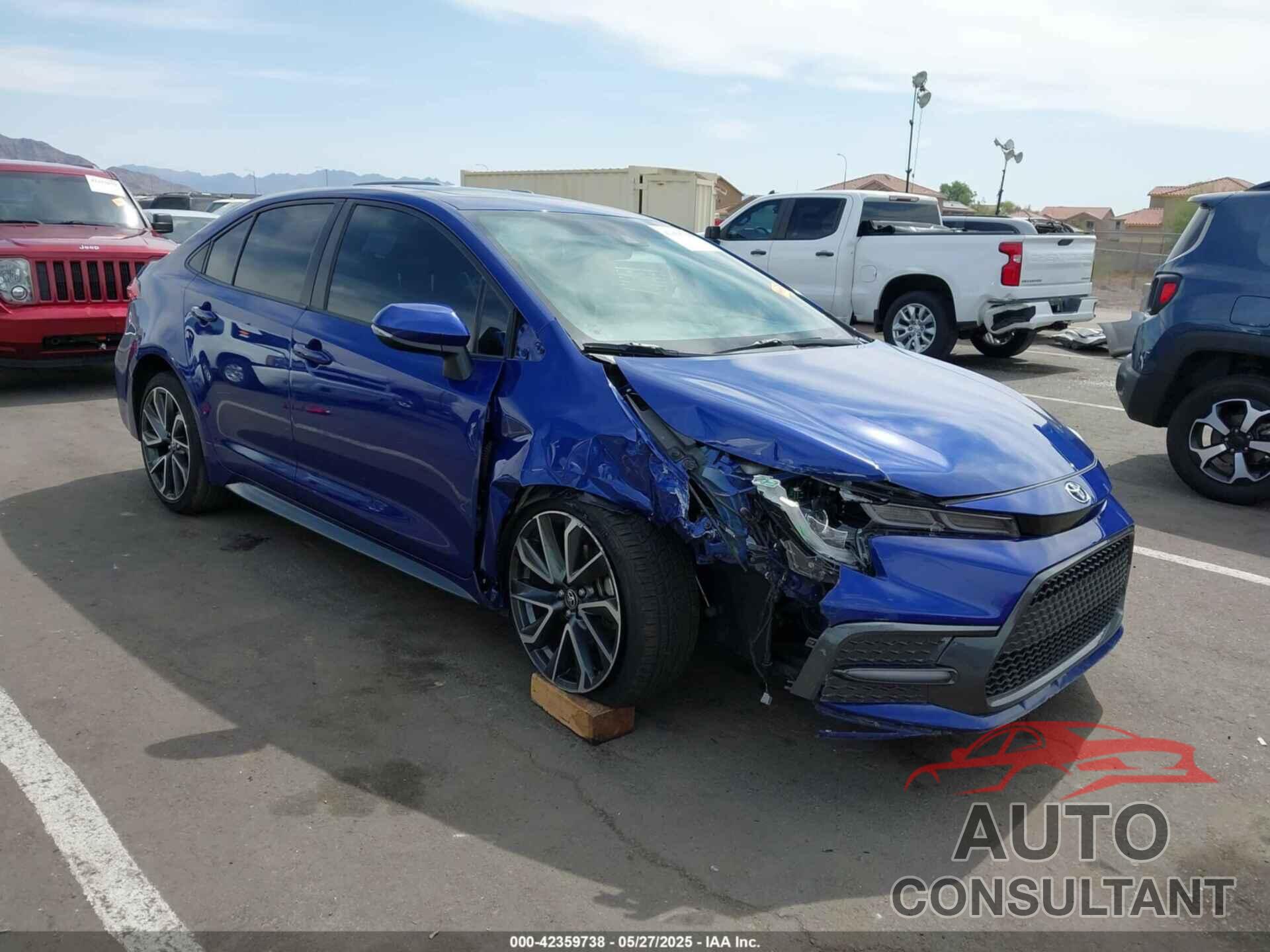 TOYOTA COROLLA 2021 - JTDM4MCE5MJ069898