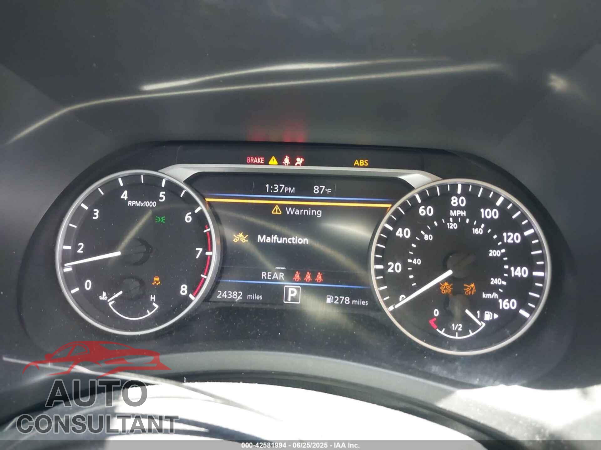NISSAN SENTRA 2024 - 3N1AB8DV0RY253473
