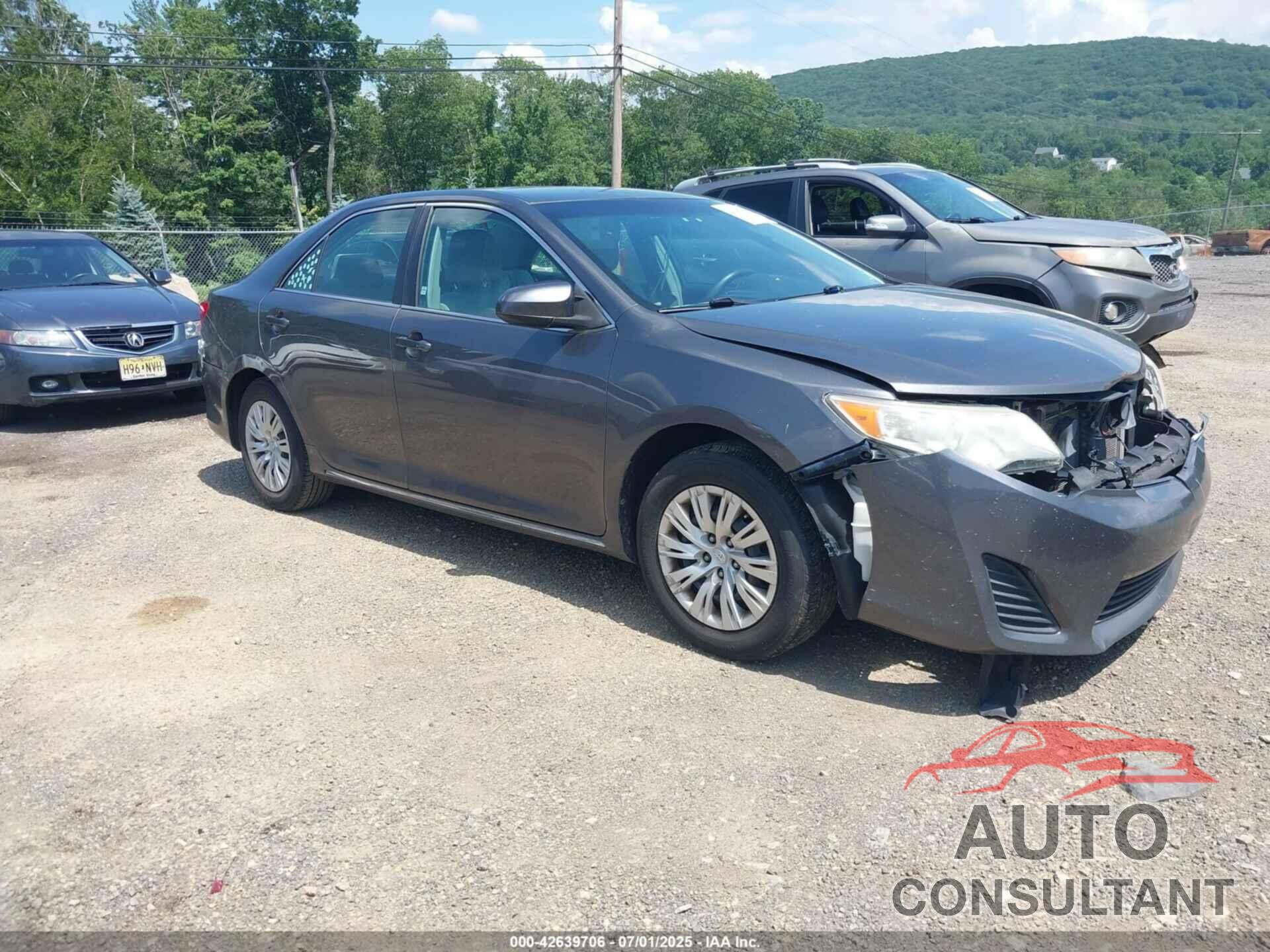 TOYOTA CAMRY 2012 - 4T4BF1FK6CR274341