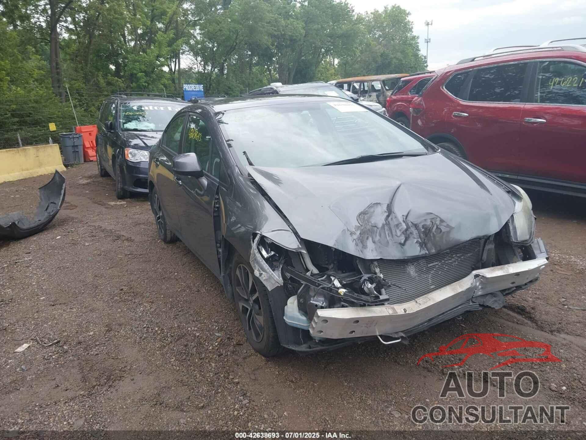 HONDA CIVIC 2013 - 19XFB2F82DE006053