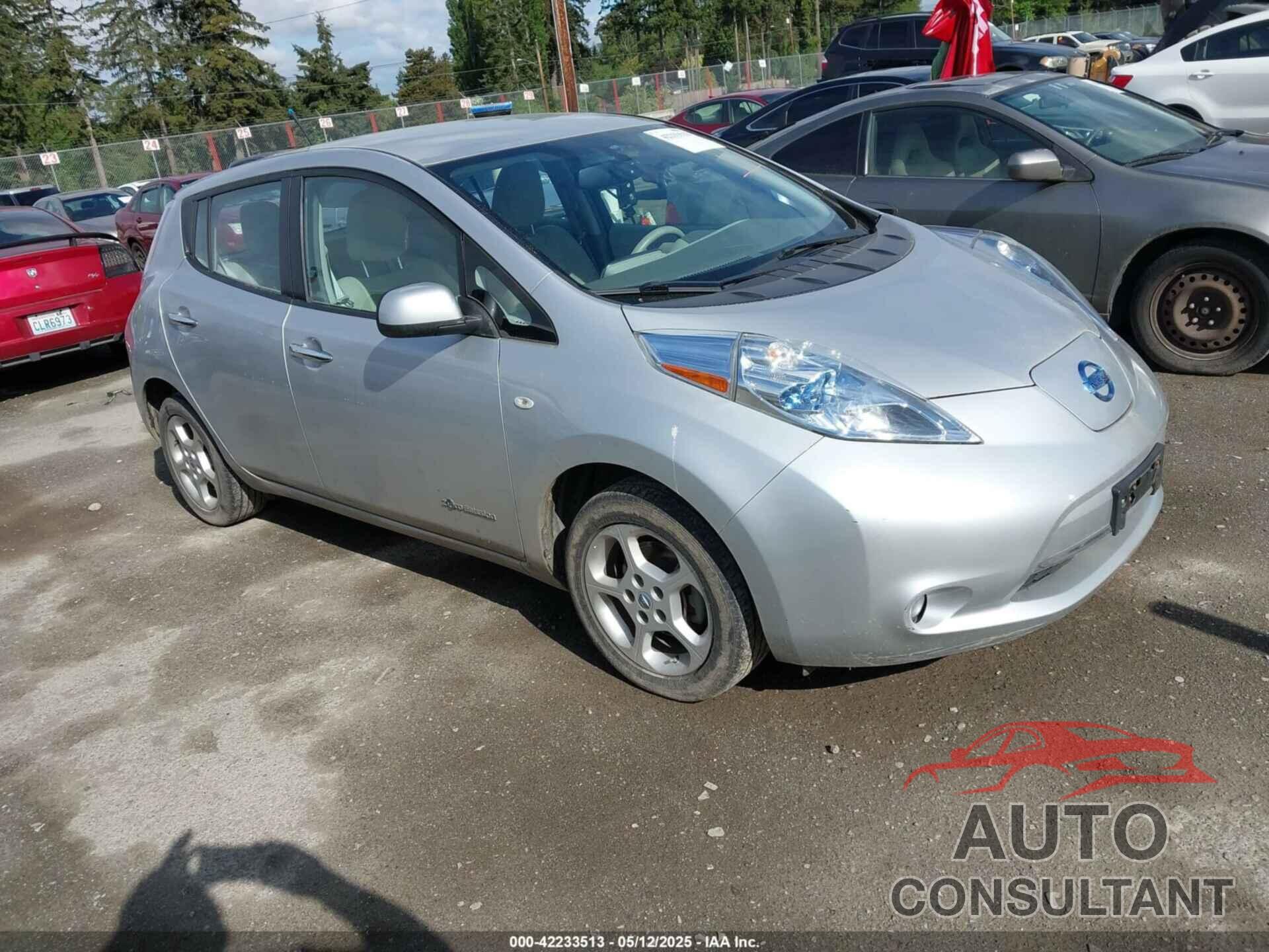 NISSAN LEAF 2012 - JN1AZ0CP2CT021263