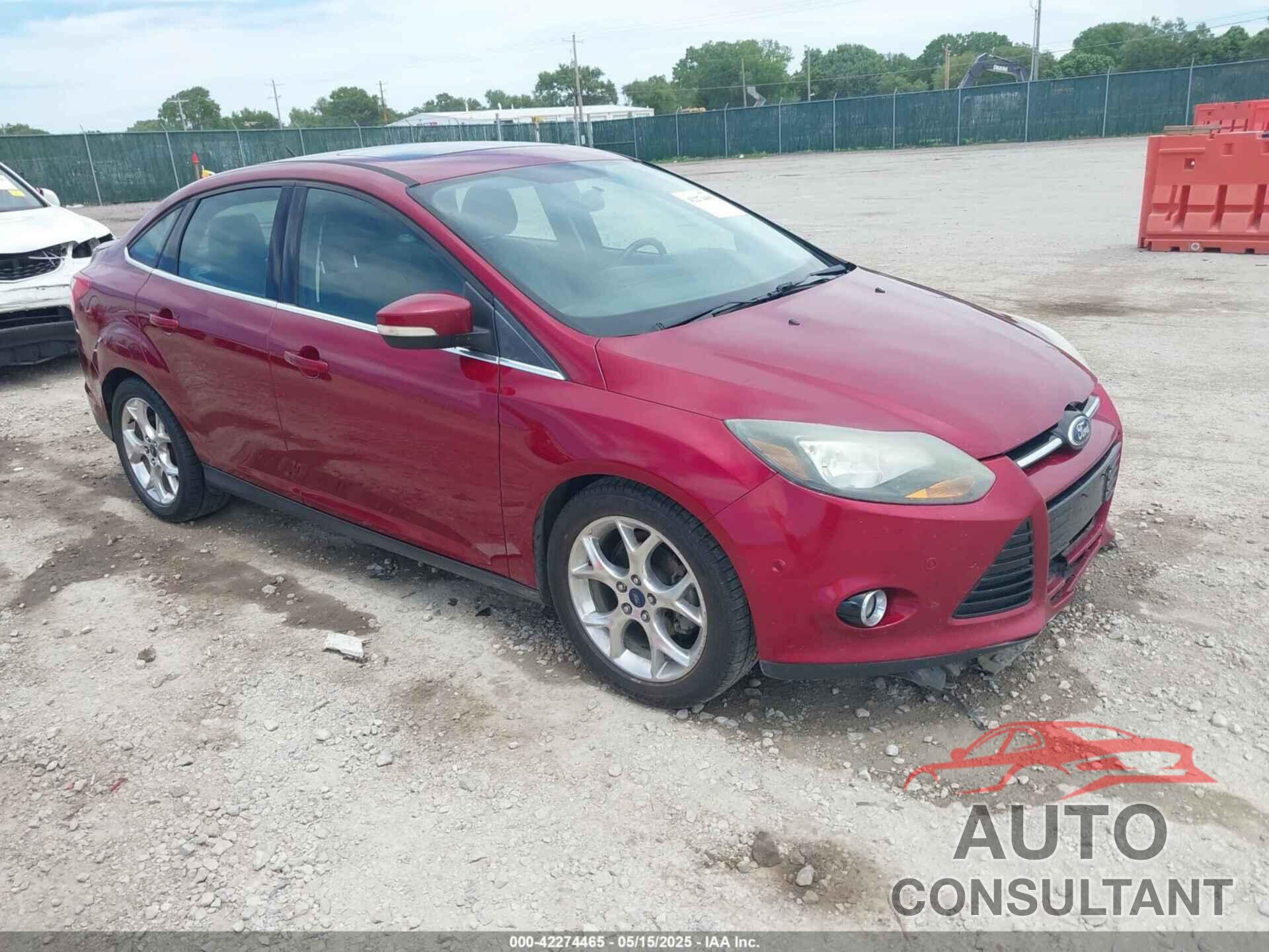 FORD FOCUS 2013 - 1FADP3J25DL245384