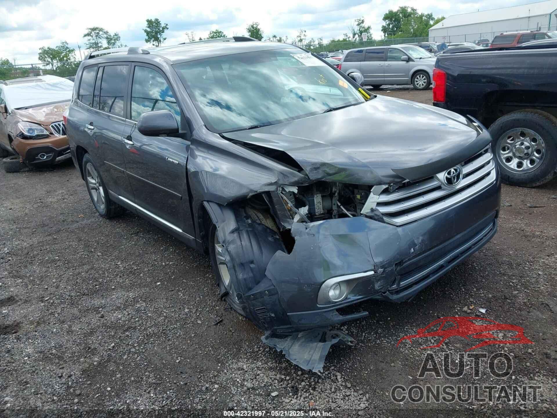 TOYOTA HIGHLANDER 2012 - 5TDDK3EH0CS102430
