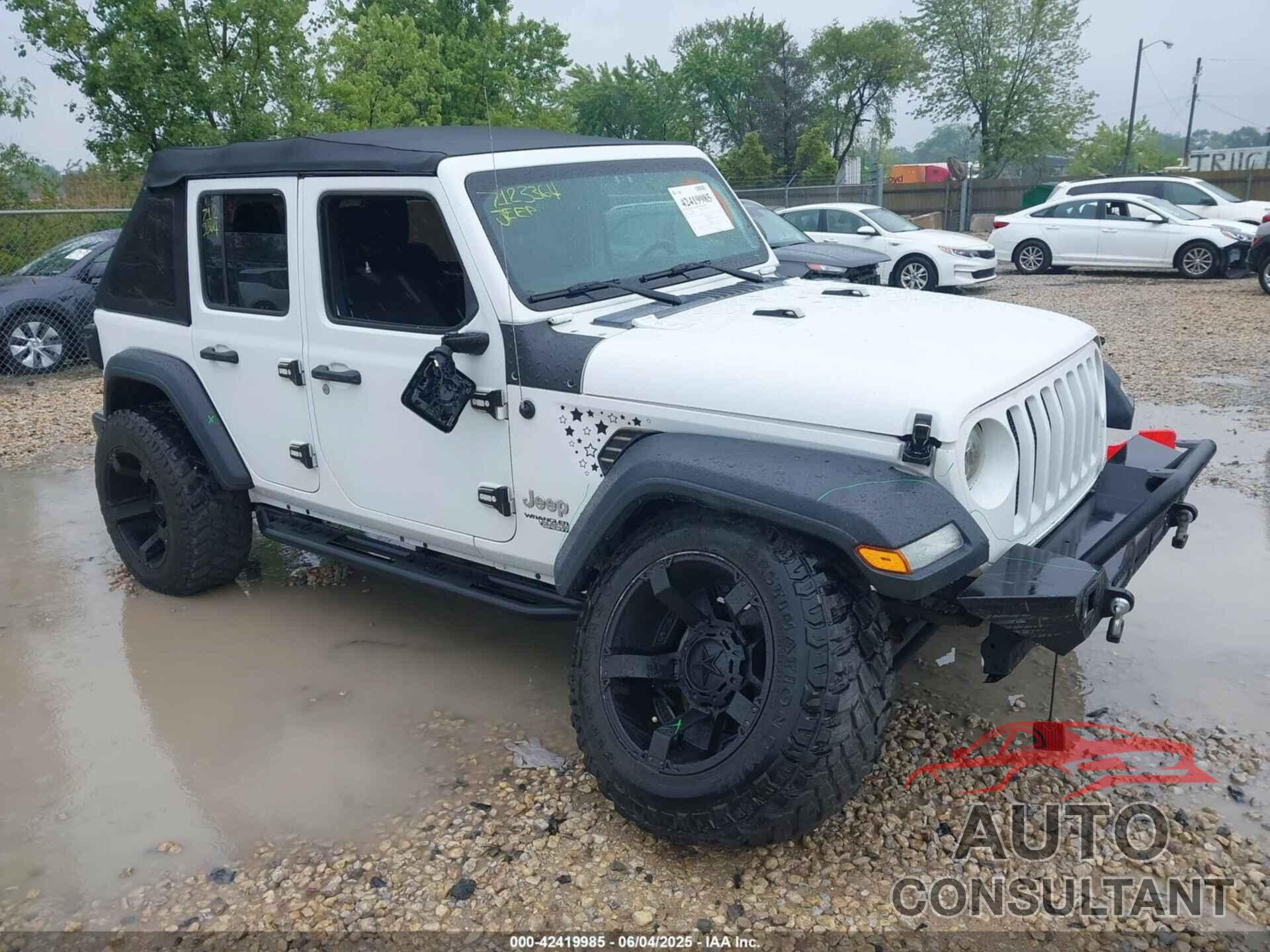 JEEP WRANGLER UNLIMITED 2018 - 1C4HJXDG9JW221353