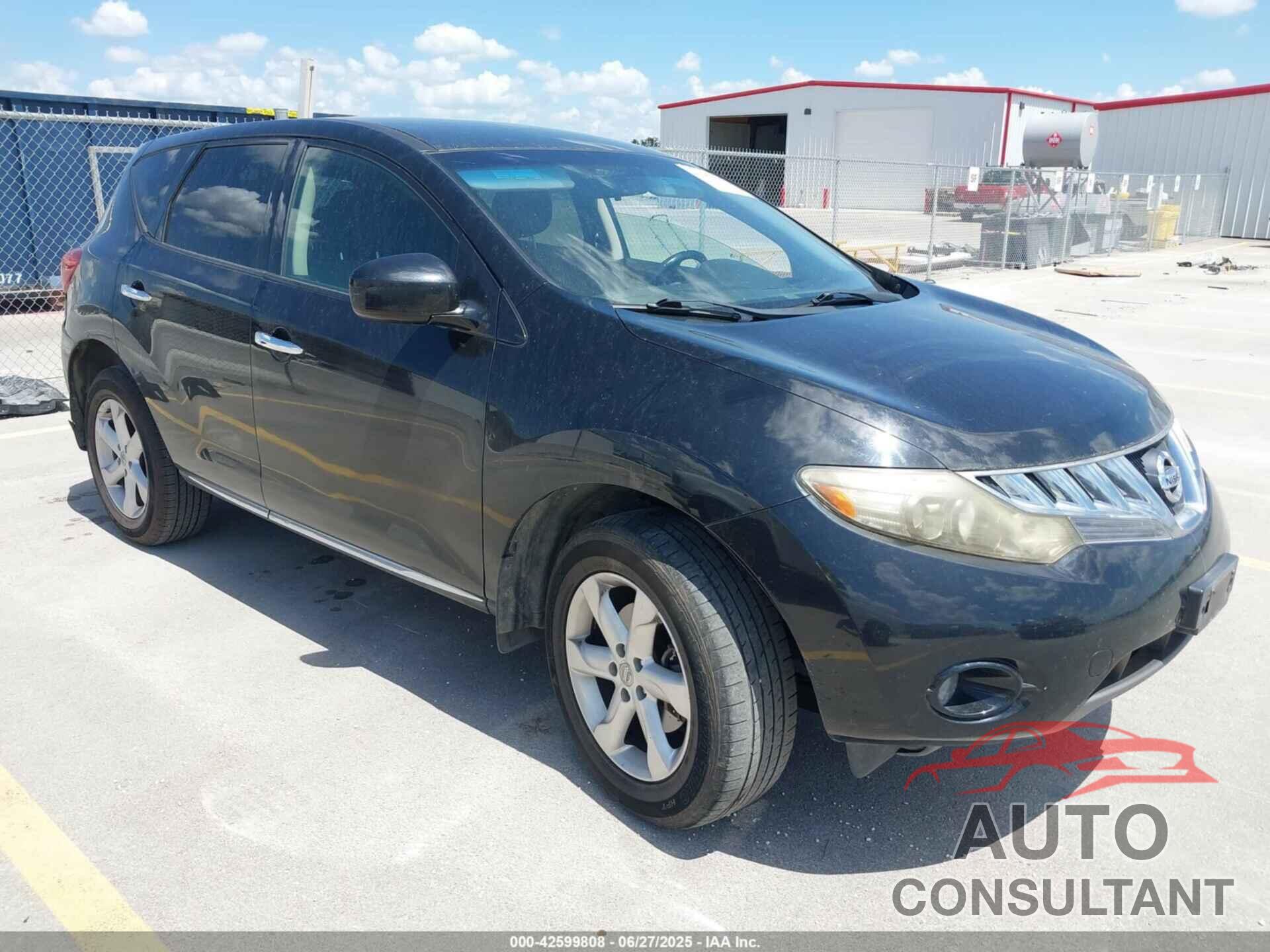 NISSAN MURANO 2009 - JN8AZ18UX9W010542