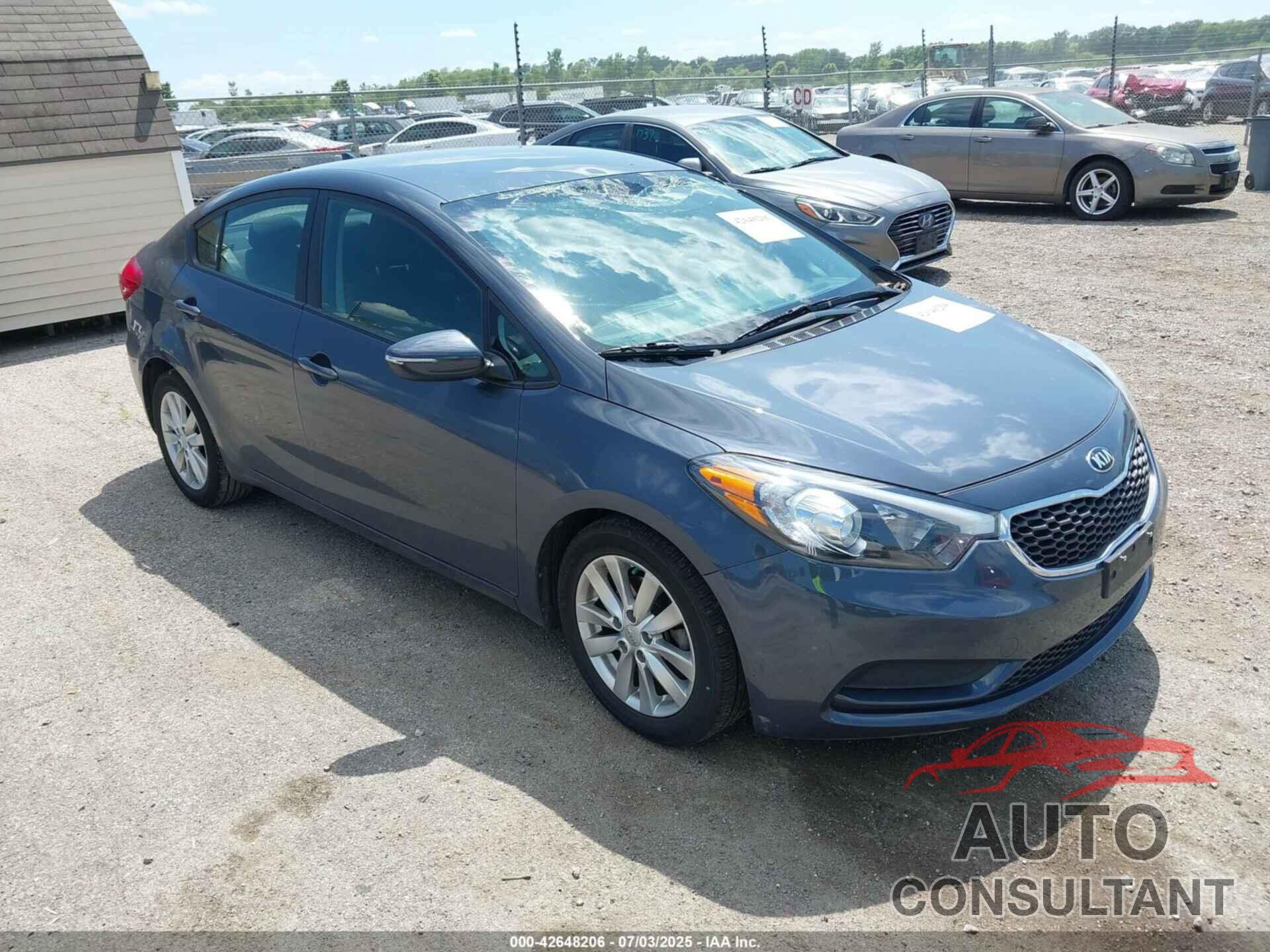 KIA FORTE 2016 - KNAFX4A6XG5557721