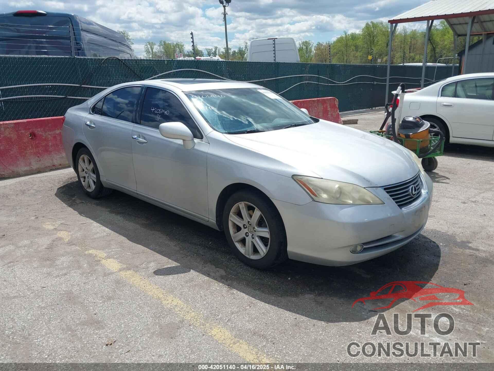 LEXUS ES 350 2009 - JTHBJ46G692292481