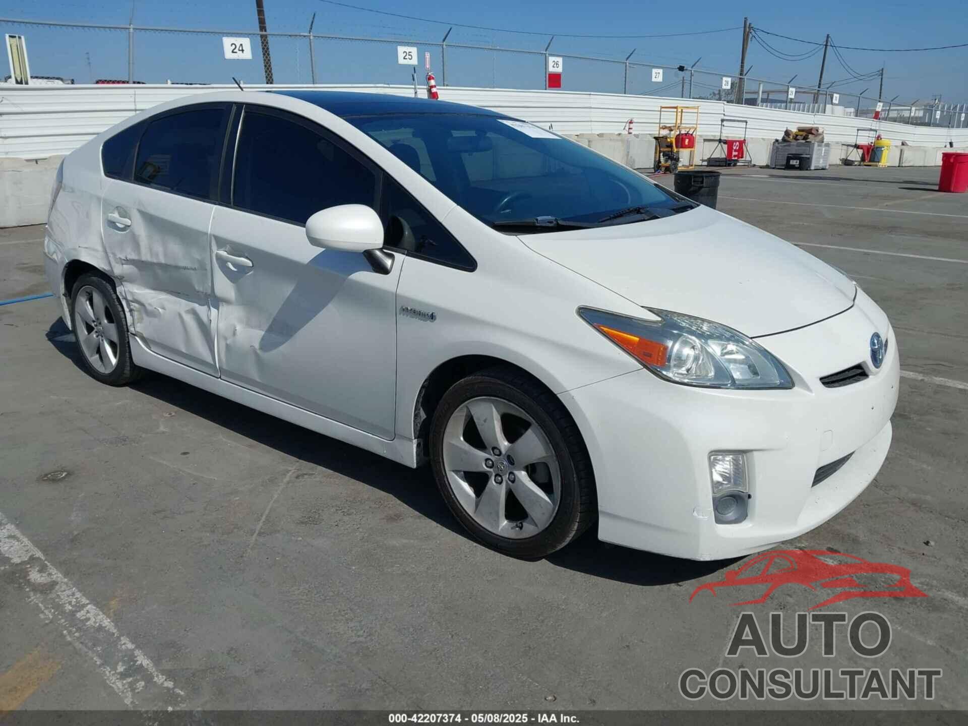 TOYOTA PRIUS 2011 - JTDKN3DU7B0289227