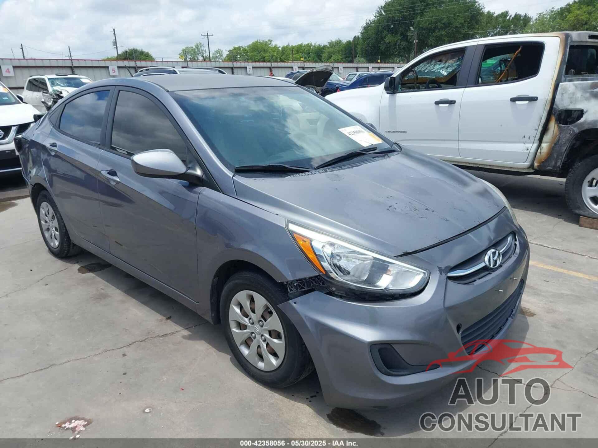 HYUNDAI ACCENT 2016 - KMHCT4AE7GU058417
