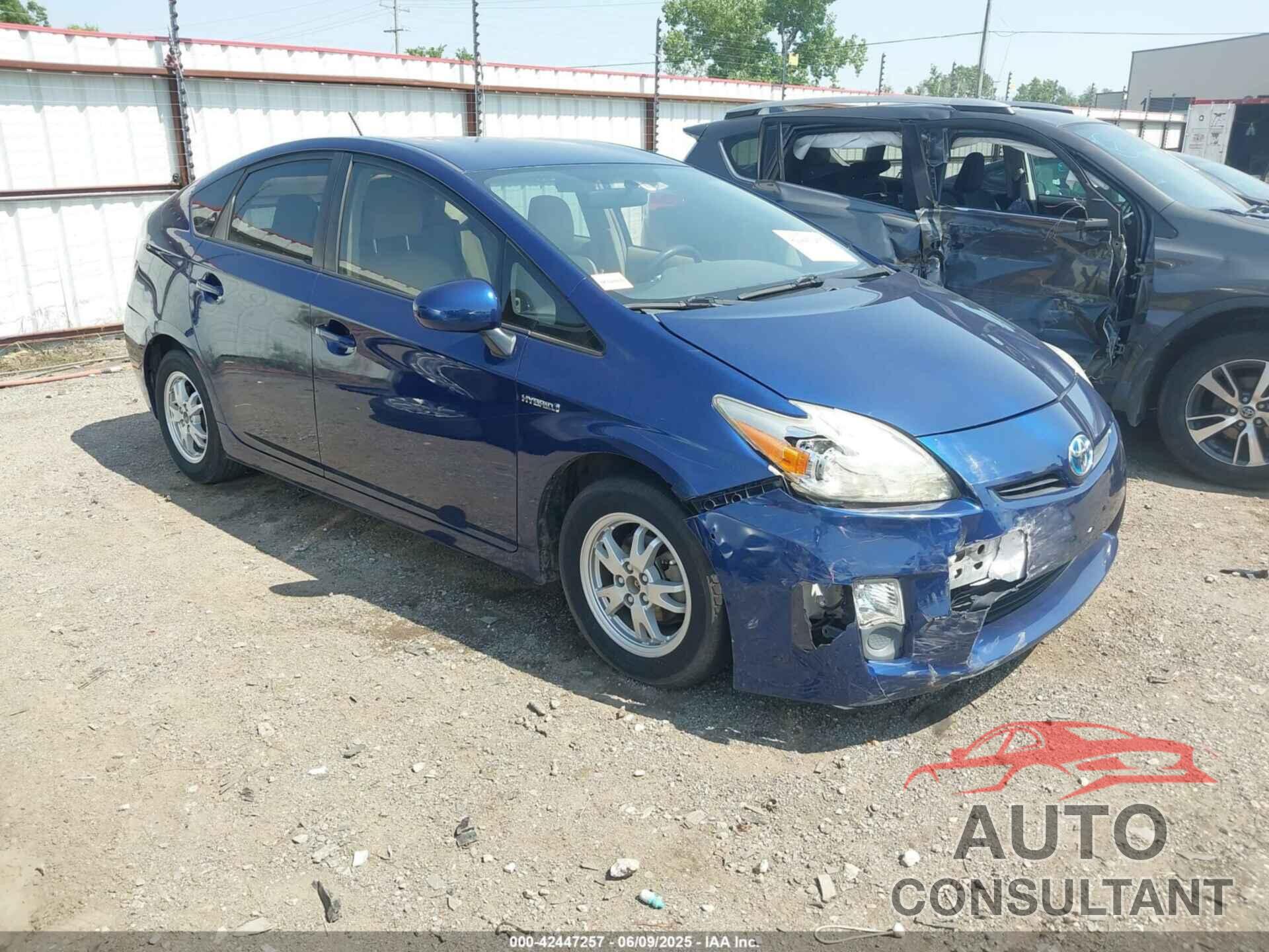 TOYOTA PRIUS 2010 - JTDKN3DU0A0043960