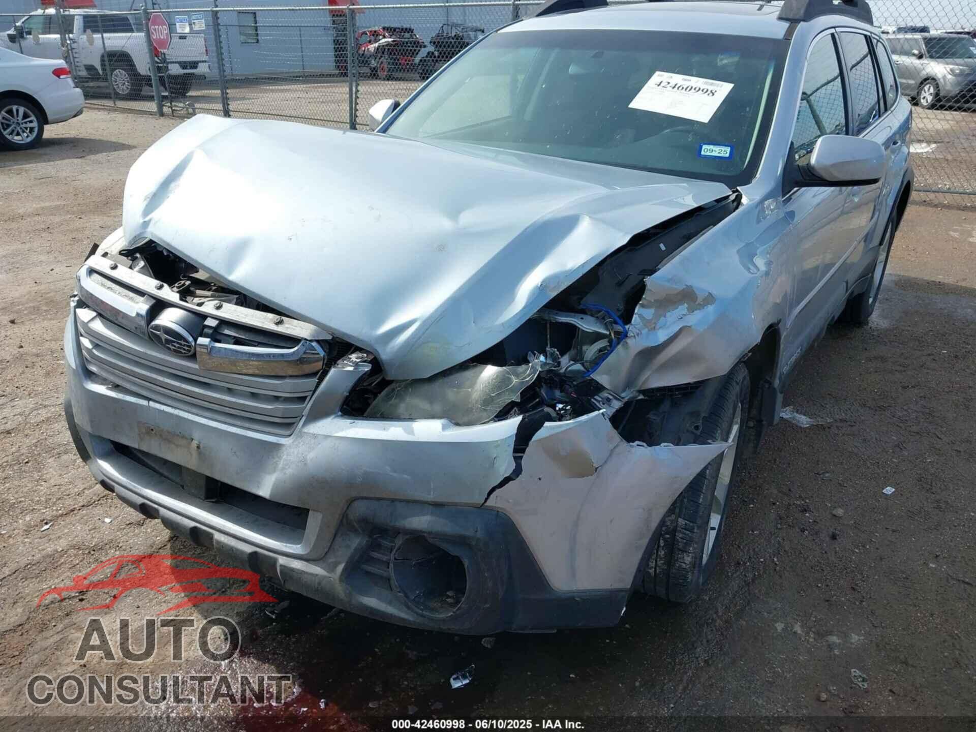 SUBARU OUTBACK 2014 - 4S4BRCDC4E3290622