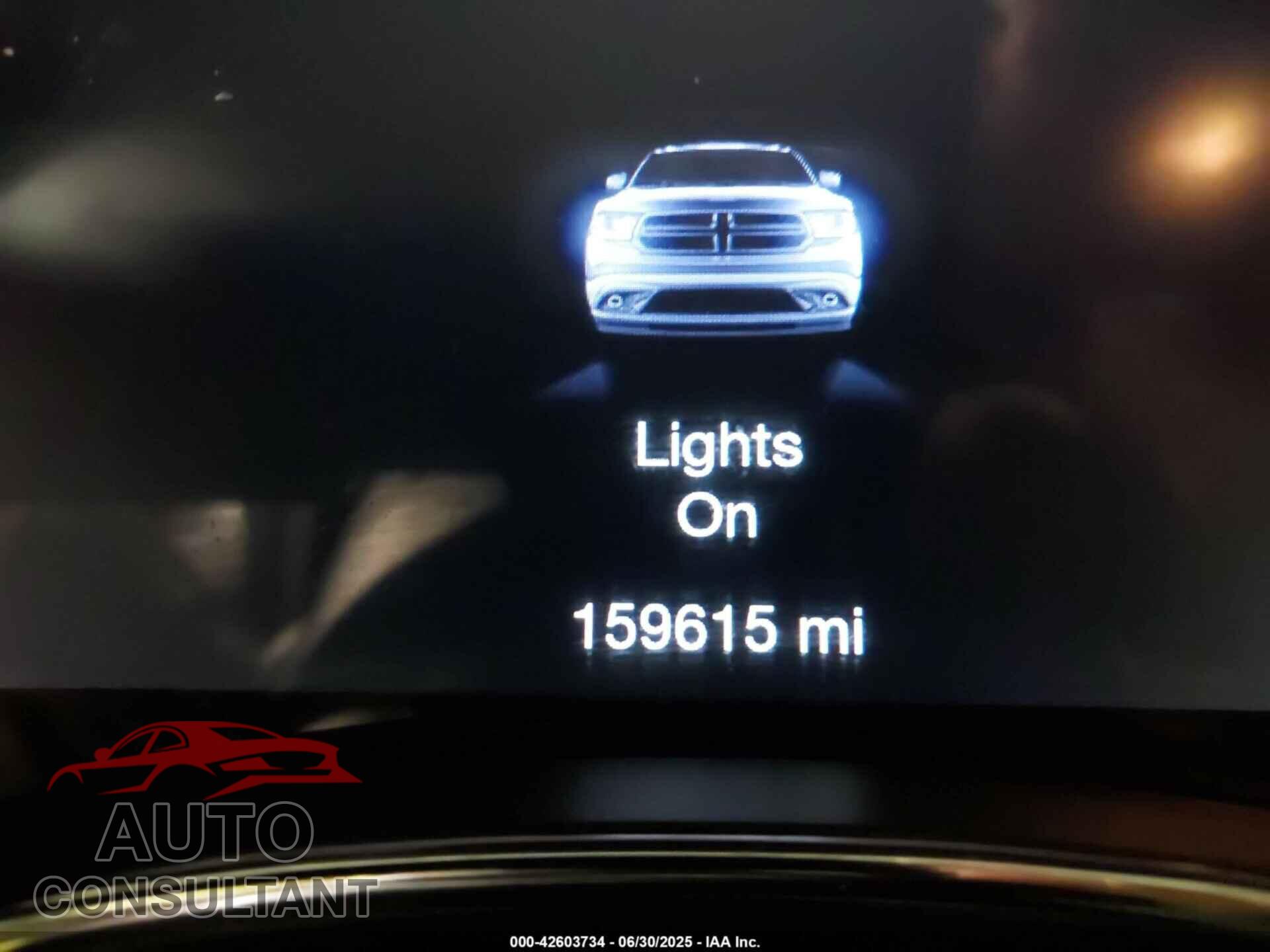 DODGE DURANGO 2017 - 1C4RDJEG0HC733098