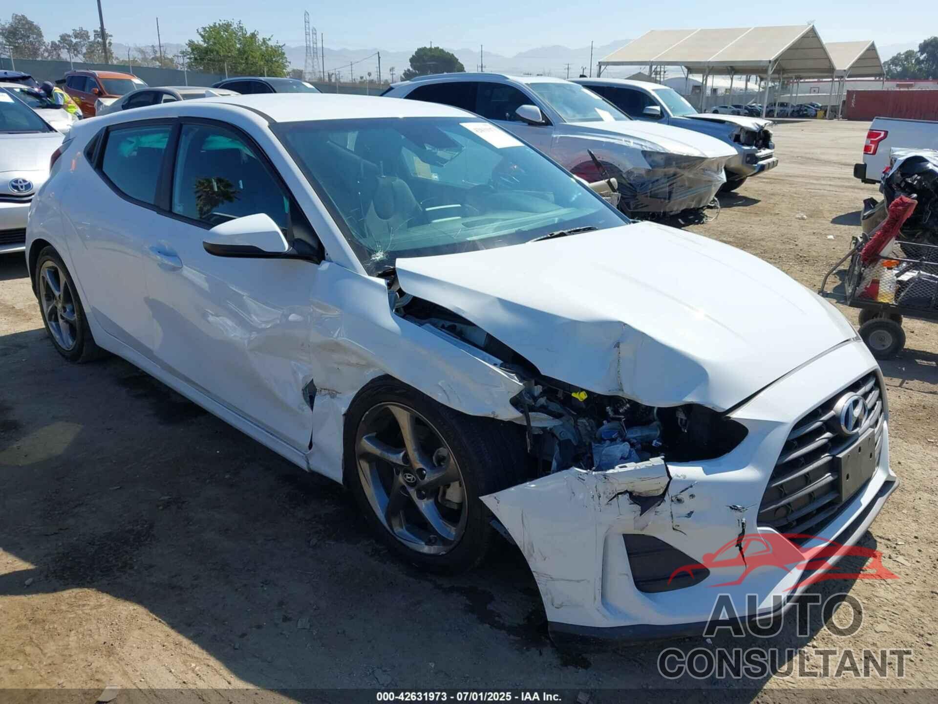 HYUNDAI VELOSTER 2020 - KMHTG6AF2LU027479