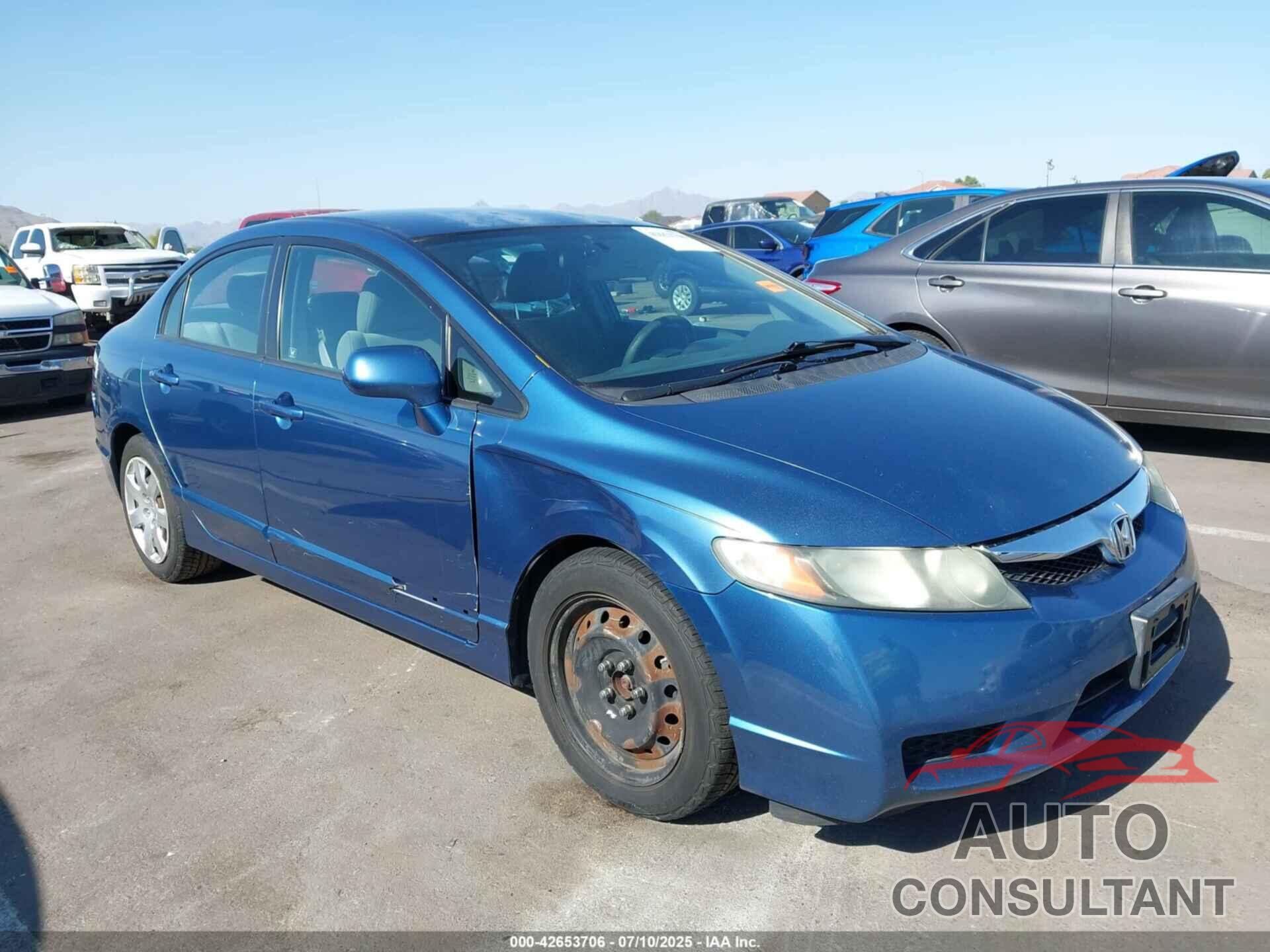 HONDA CIVIC 2011 - 2HGFA1F57BH501113